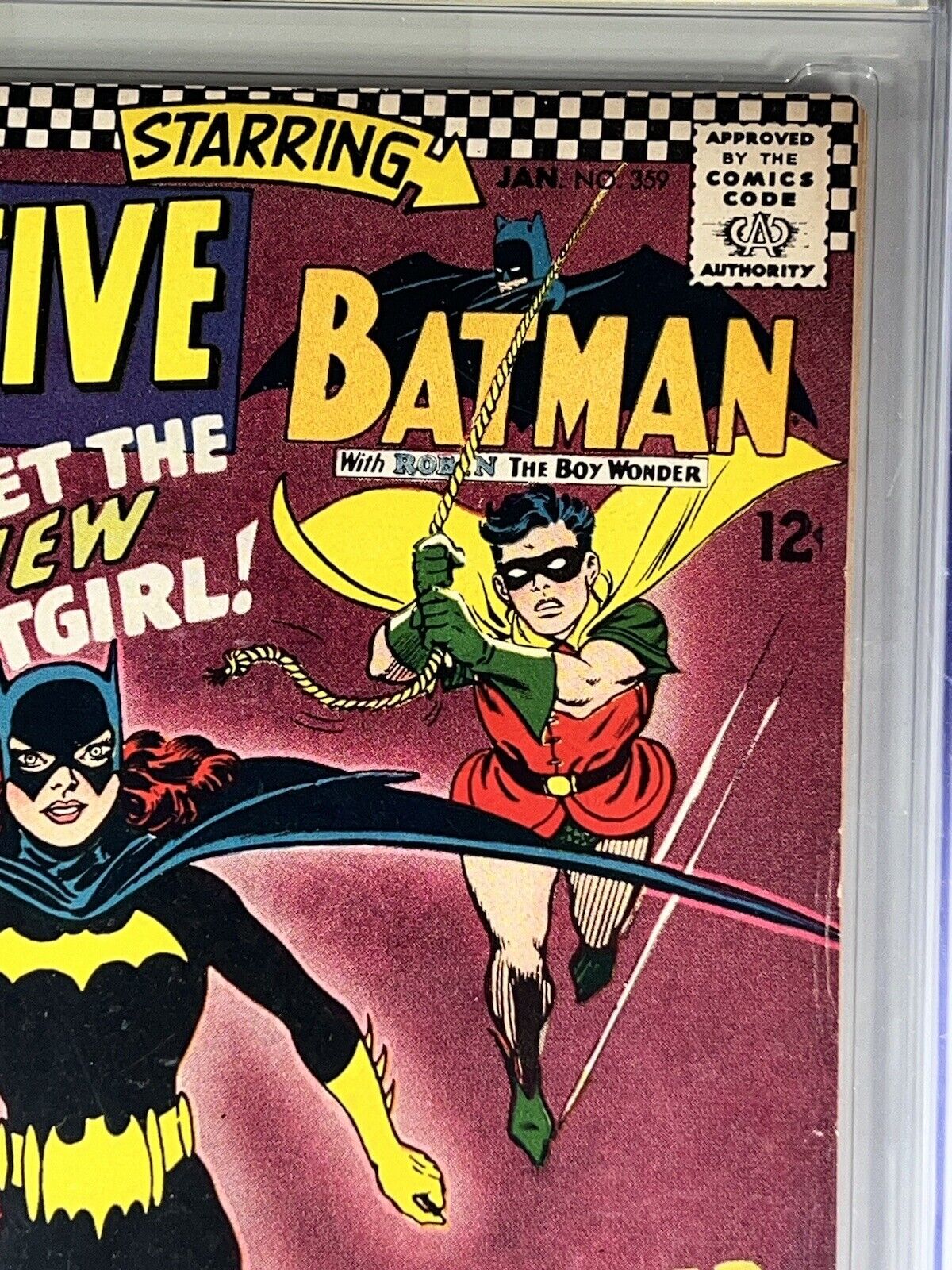 Detective Comics 359 CGC 8.0 SS CARMINE INFANTINO DC Comics 1967 1st Batgirl