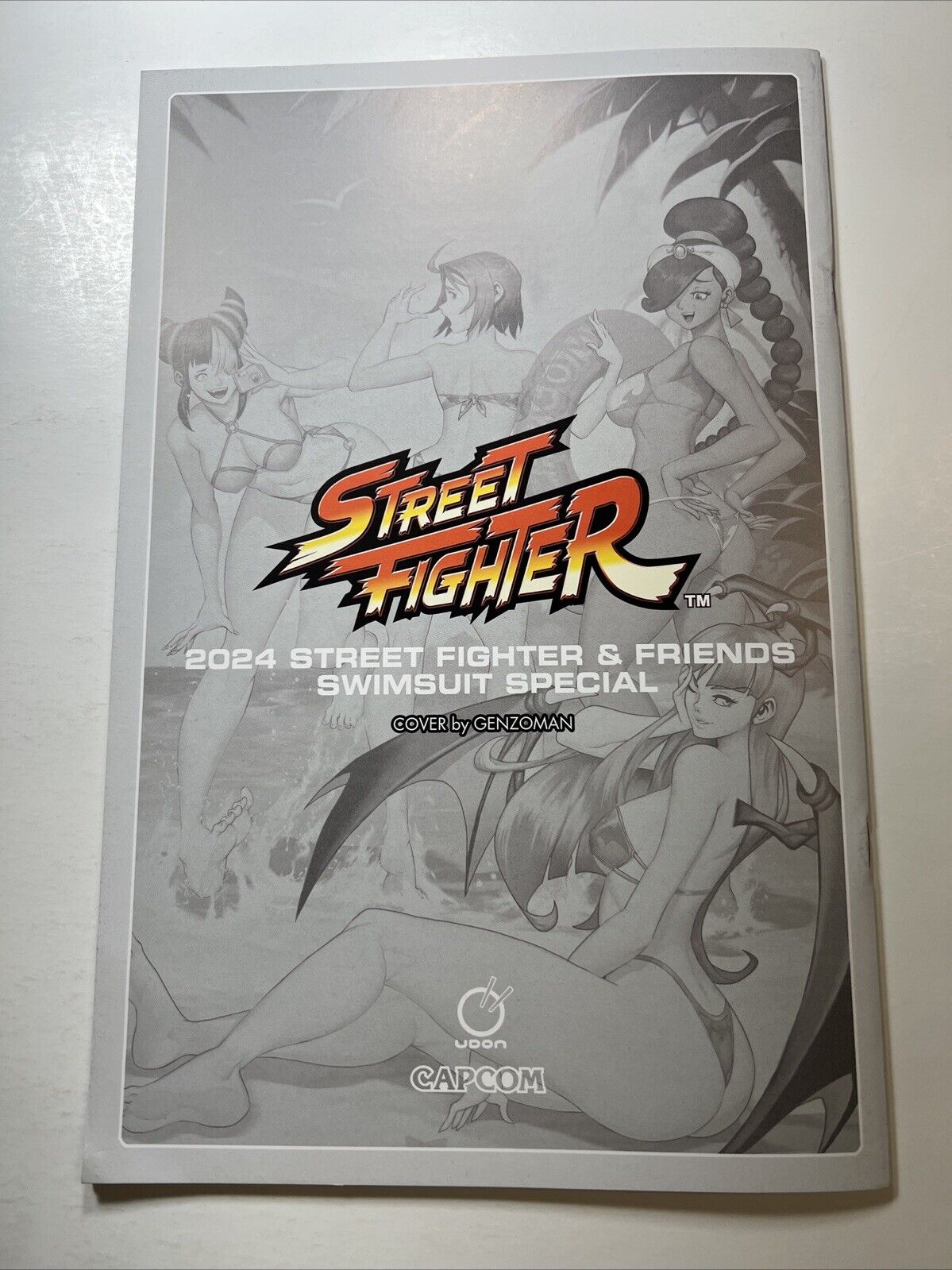 SDCC 2024 Street Fighter & Friends Swimsuit Special #1 Covers 1 & 2 UDON VF/NM