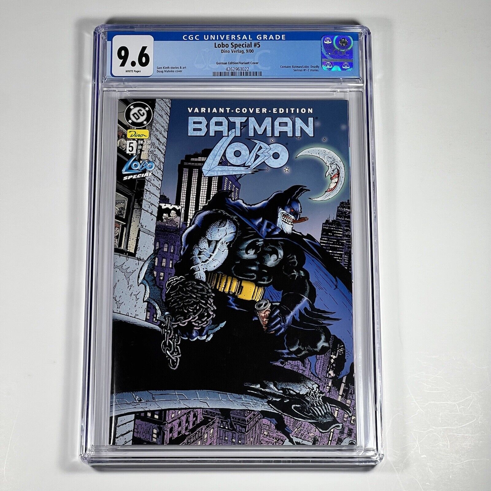 Lobo Special #5 CGC 9.6 Batman German Variant Dino Verlag 2000