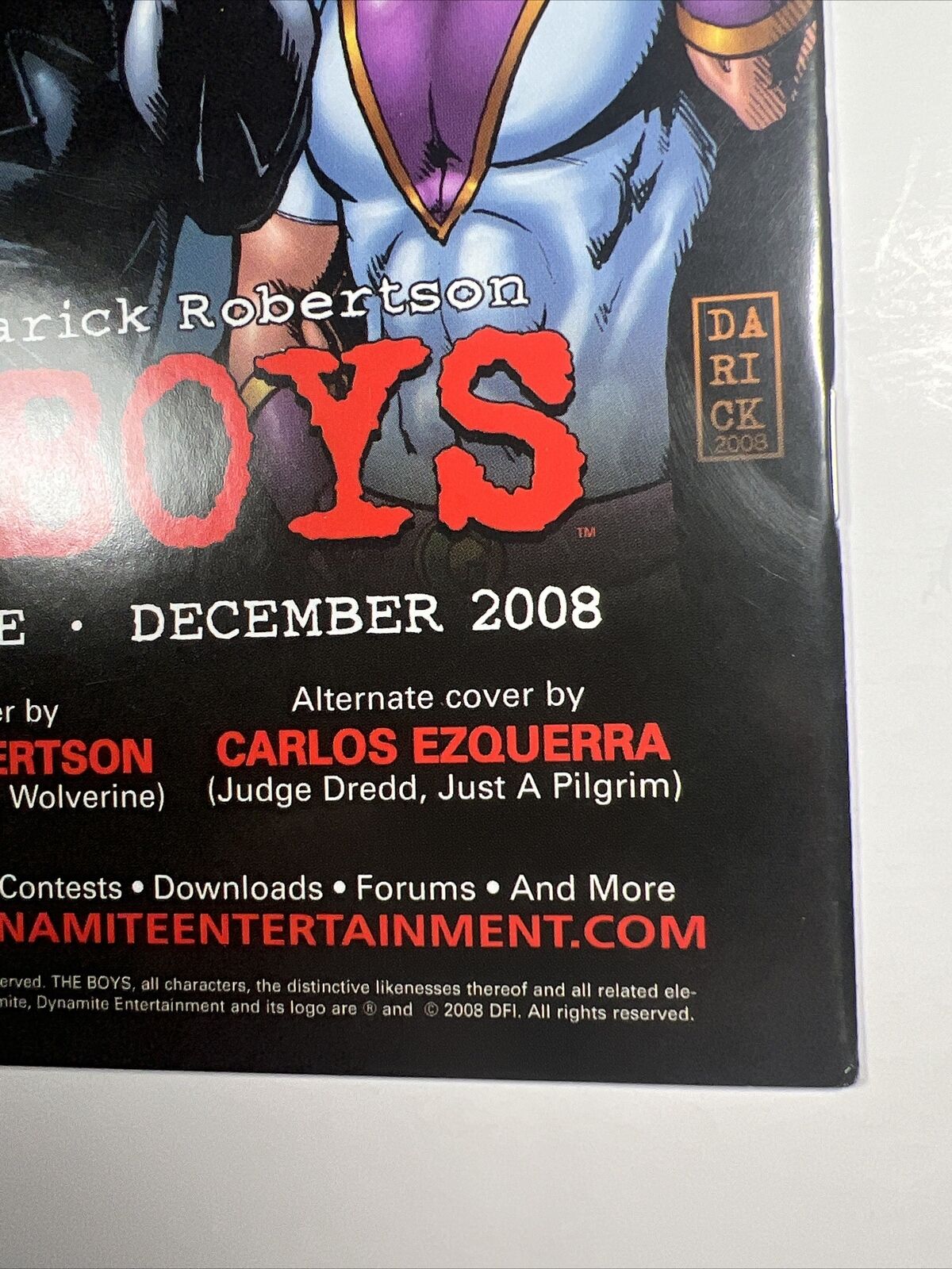 The Boys #24 - 1st Appearance G-Wiz - TV Show - Dynamite - Chaykin Variant