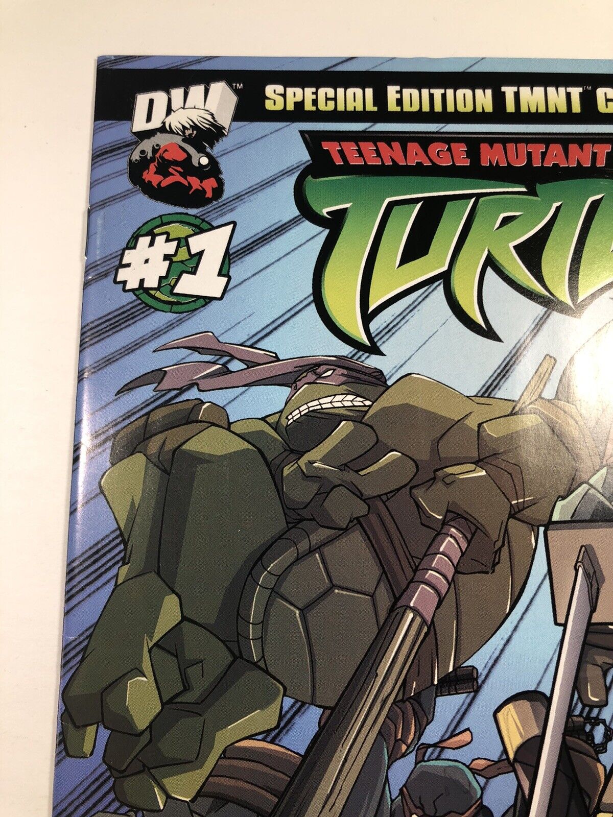 Teenage Mutant Ninja Turtles #1 Dreamwave Konami RARE 2nd Print Variant