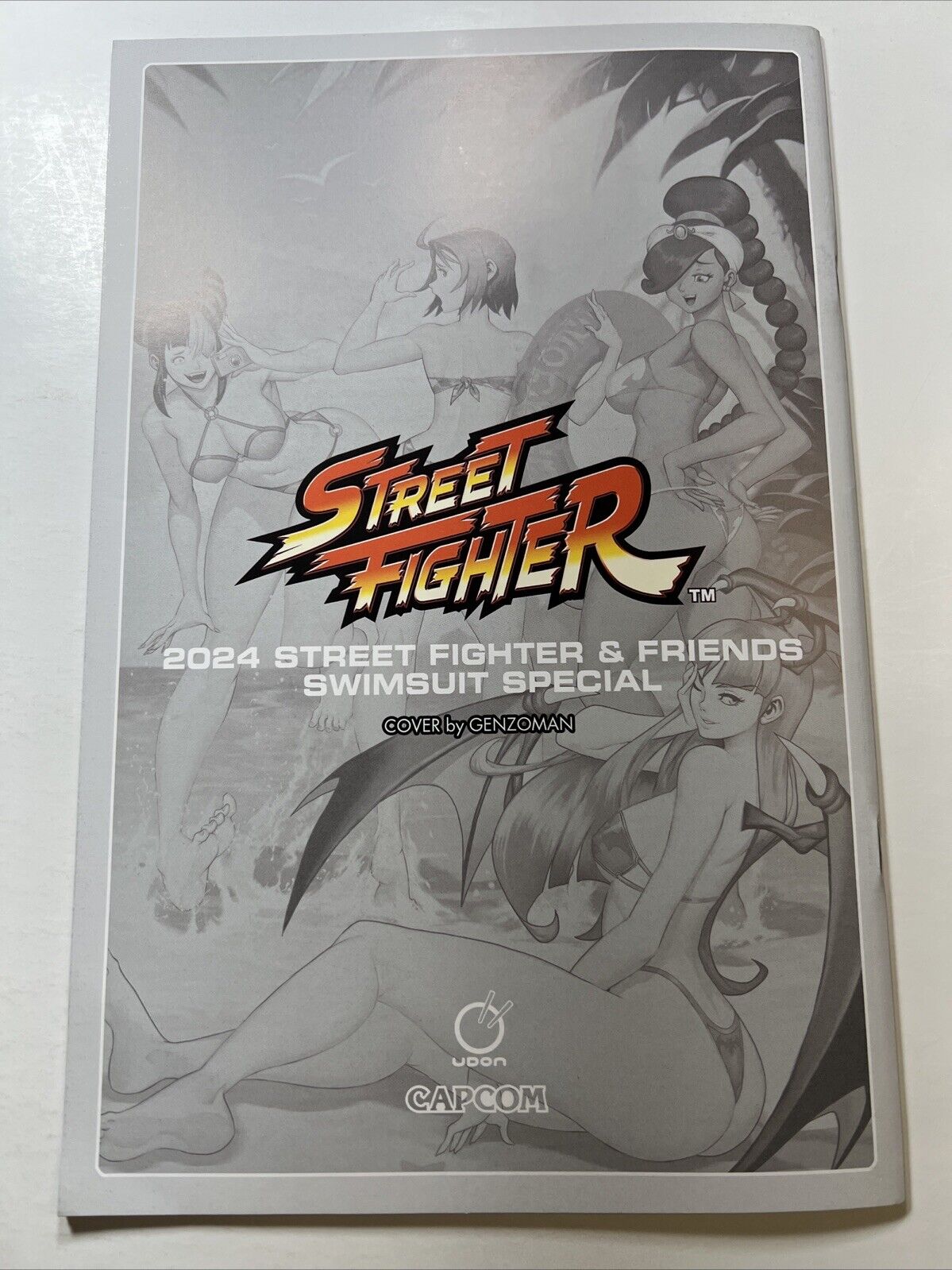 SDCC 2024 Street Fighter & Friends Swimsuit Special #1 Covers 1 & 2 UDON VF/NM