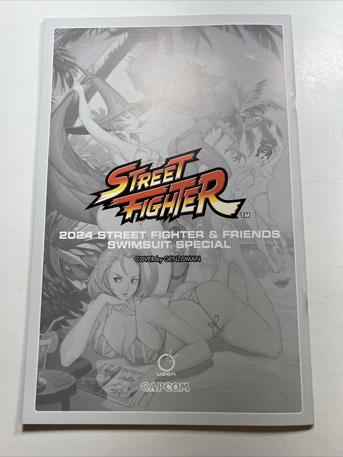 SDCC 2024 Street Fighter & Friends Swimsuit Special #1 Covers 1 & 2 UDON VF/NM