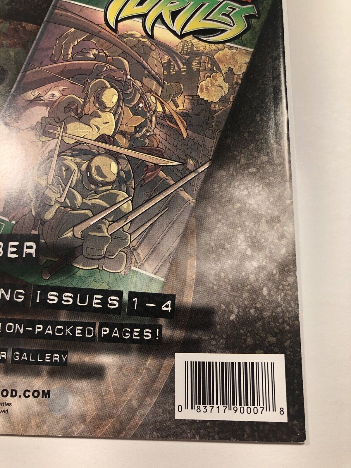 Teenage Mutant Ninja Turtles #1 Dreamwave Konami RARE 2nd Print Variant