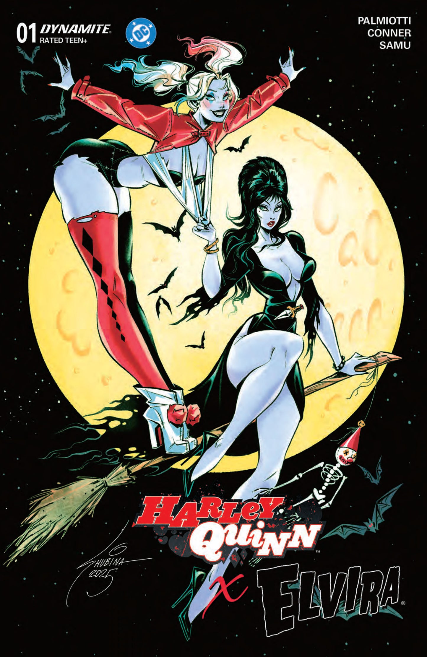 SVETA X MARK SPEARS! Harley Quinn X Elvira #1 TRADE + VIRGIN SVETA SHUBINA + SPEARS SETS Variant PRE-ORDER