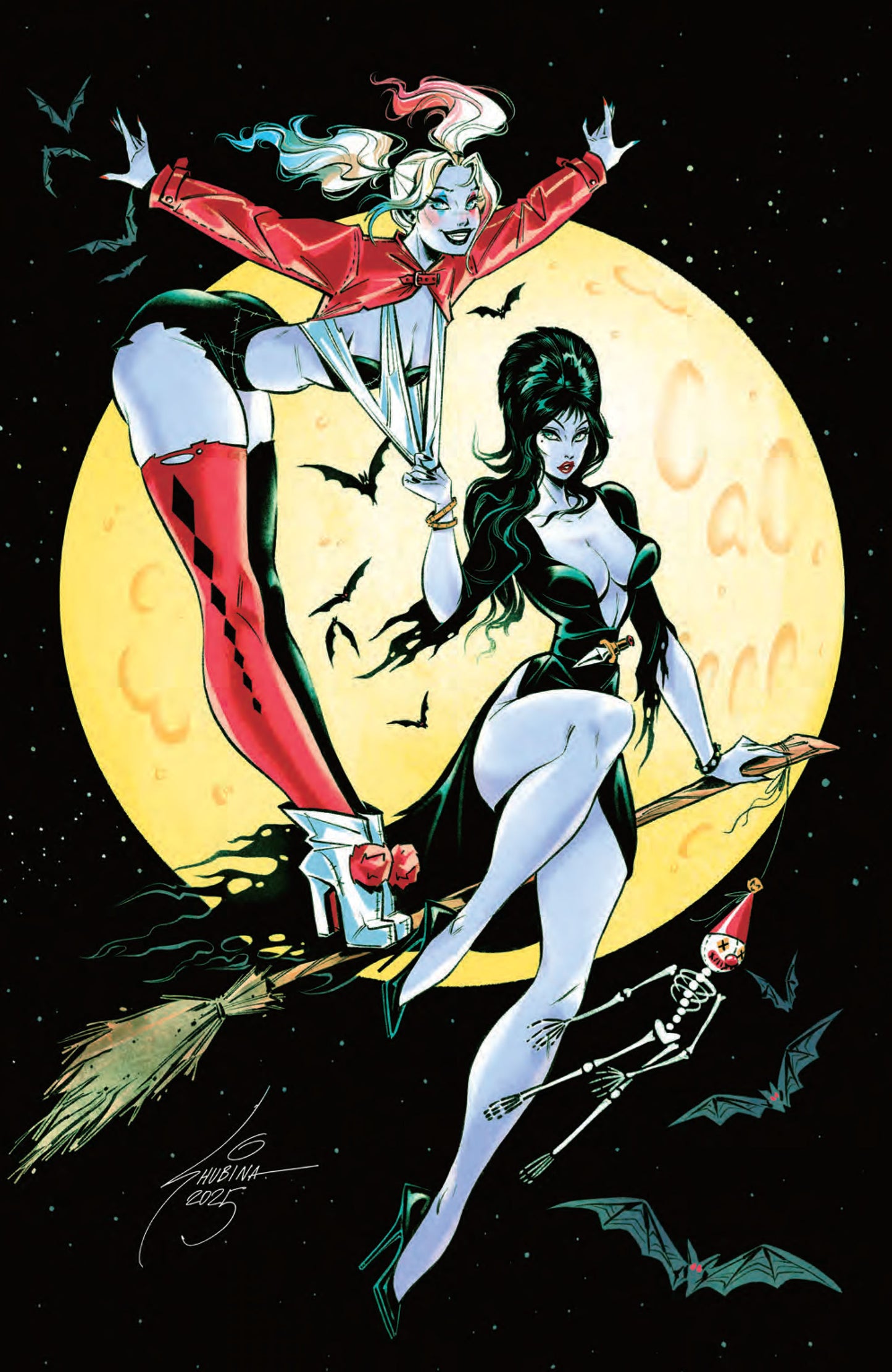 SVETA X MARK SPEARS! Harley Quinn X Elvira #1 TRADE + VIRGIN SVETA SHUBINA + SPEARS SETS Variant PRE-ORDER