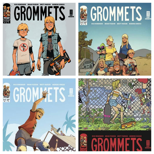 Grommets #7 All 4 Covers - Beyond Wed. + 1:10 + 1:20 + Regular