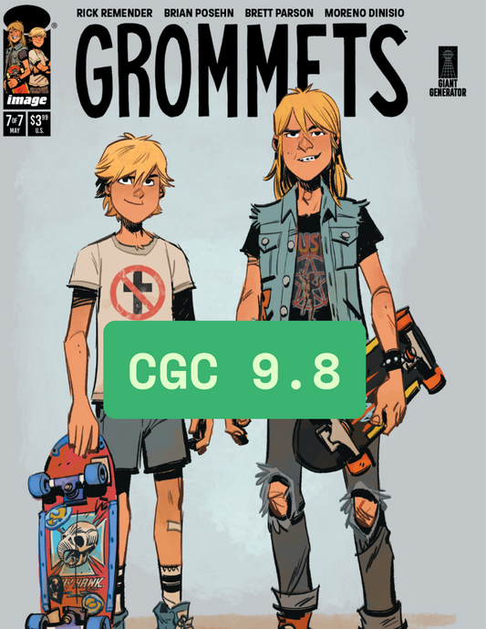 CGC 9.8 Grommets #7 Beyond Wednesdays Crew Variant!