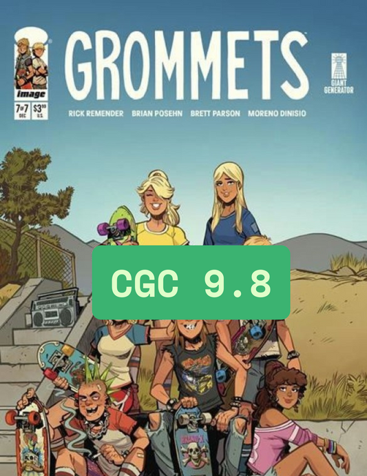 CGC 9.8 Grommets #7 Regular Cover!