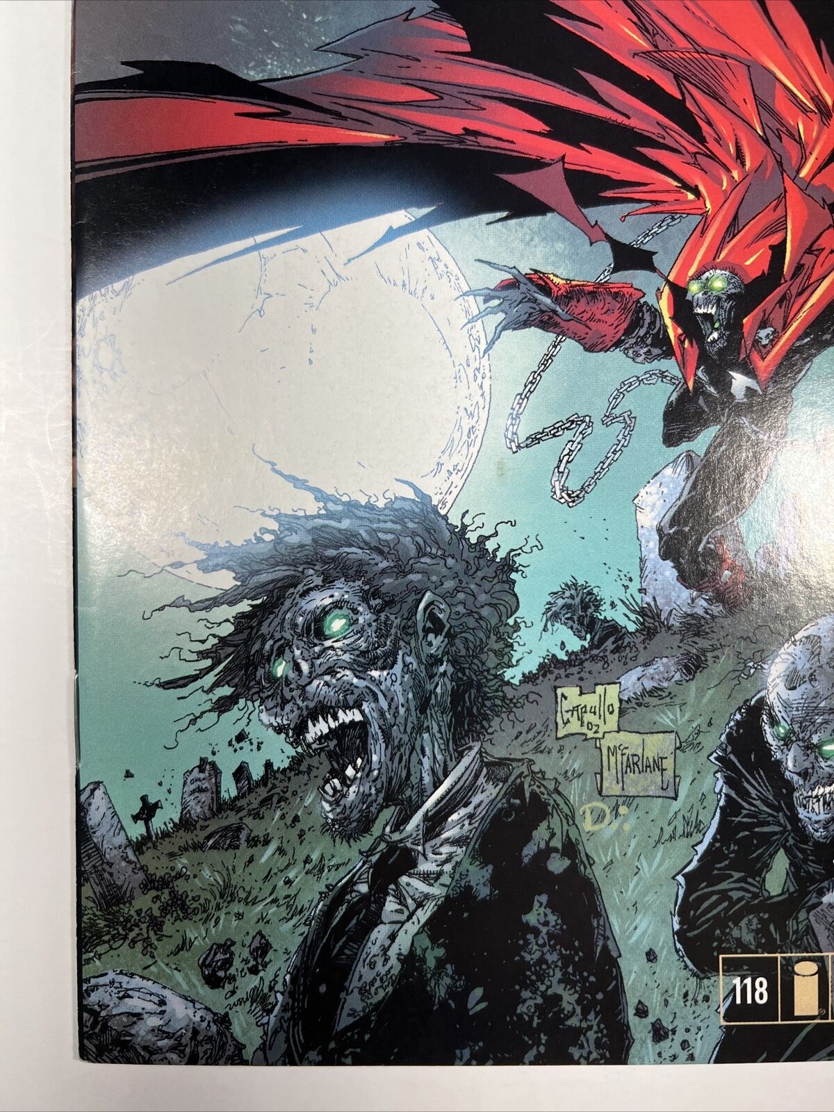 Spawn Image 118 Comics Todd McFarlane LOW PRINT RUN Greg Capullo