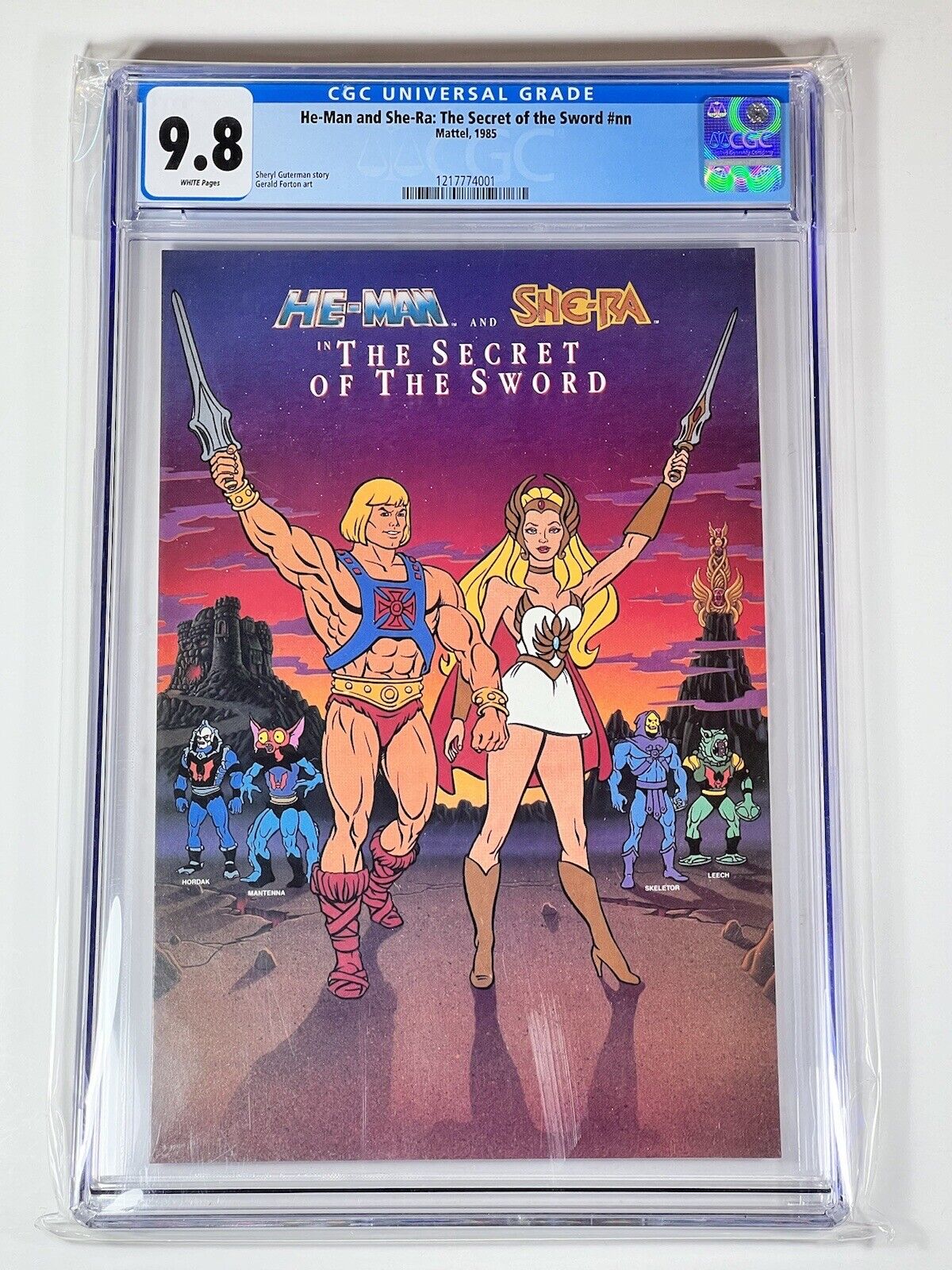 He-Man and She-Ra The Secret of the Sword #nn CGC 9.8 FIRST She-RA Comic 1985