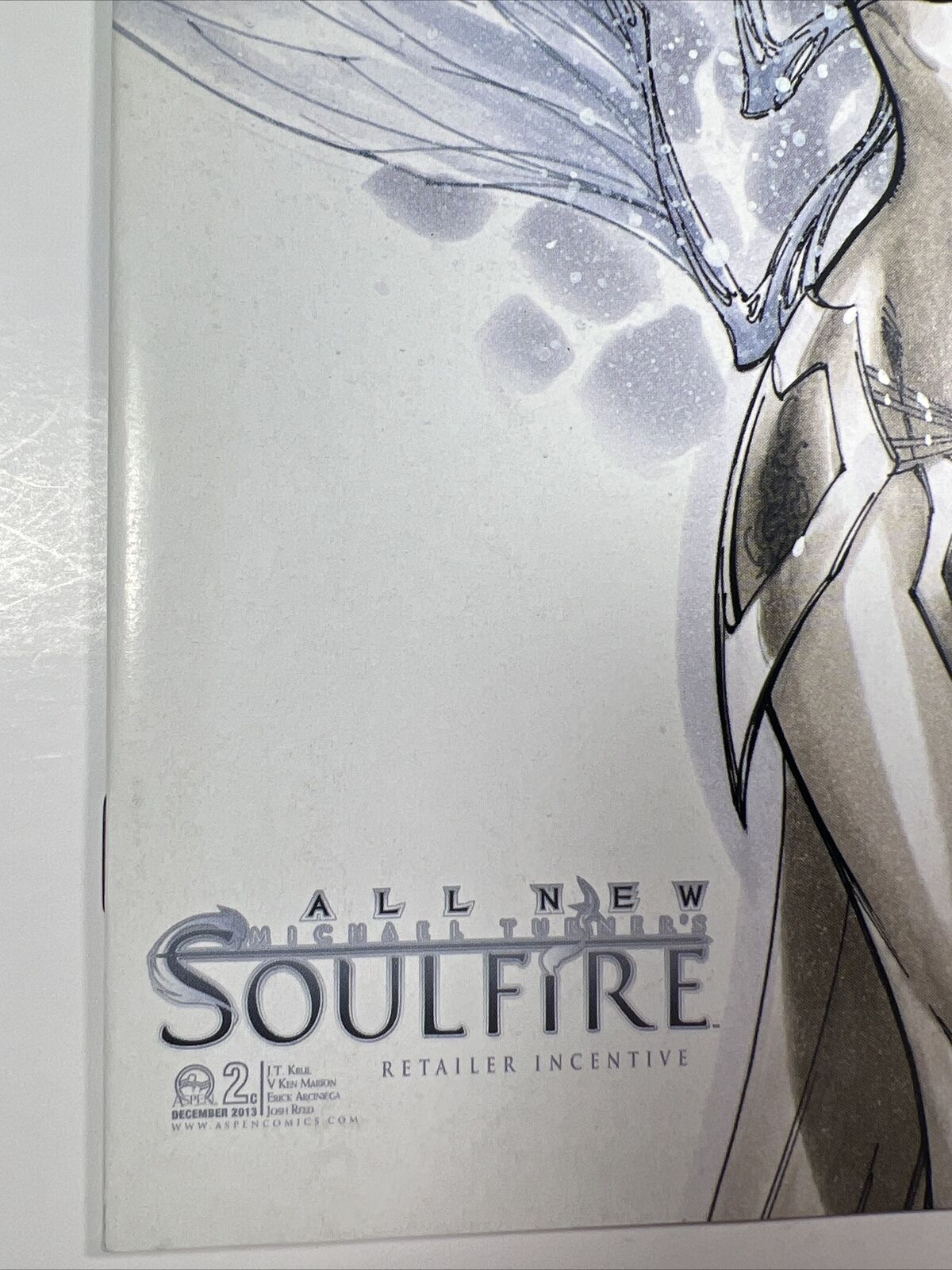 Michael Turner's All-New Soulfire #2 J Scott Campbell Variant Aspen Comics 2013