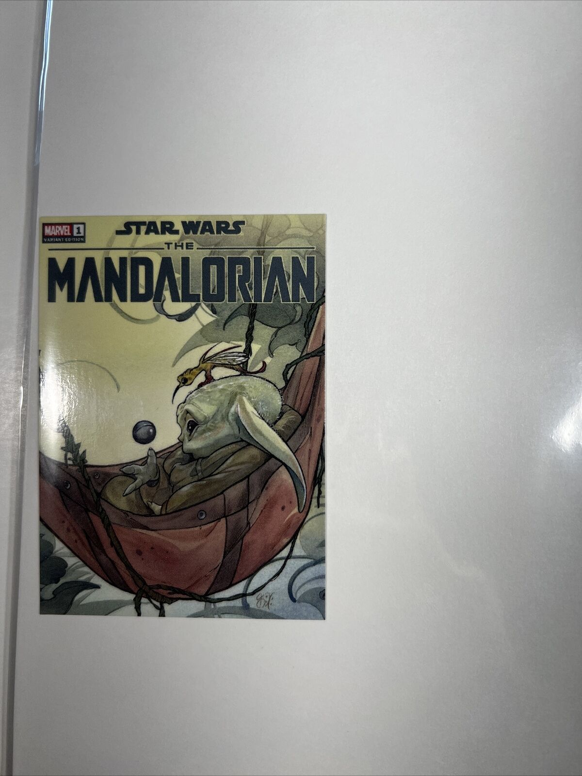 Star Wars The Mandalorian S2 #1 Peach Momoko SDCC 2023 Trade Variant