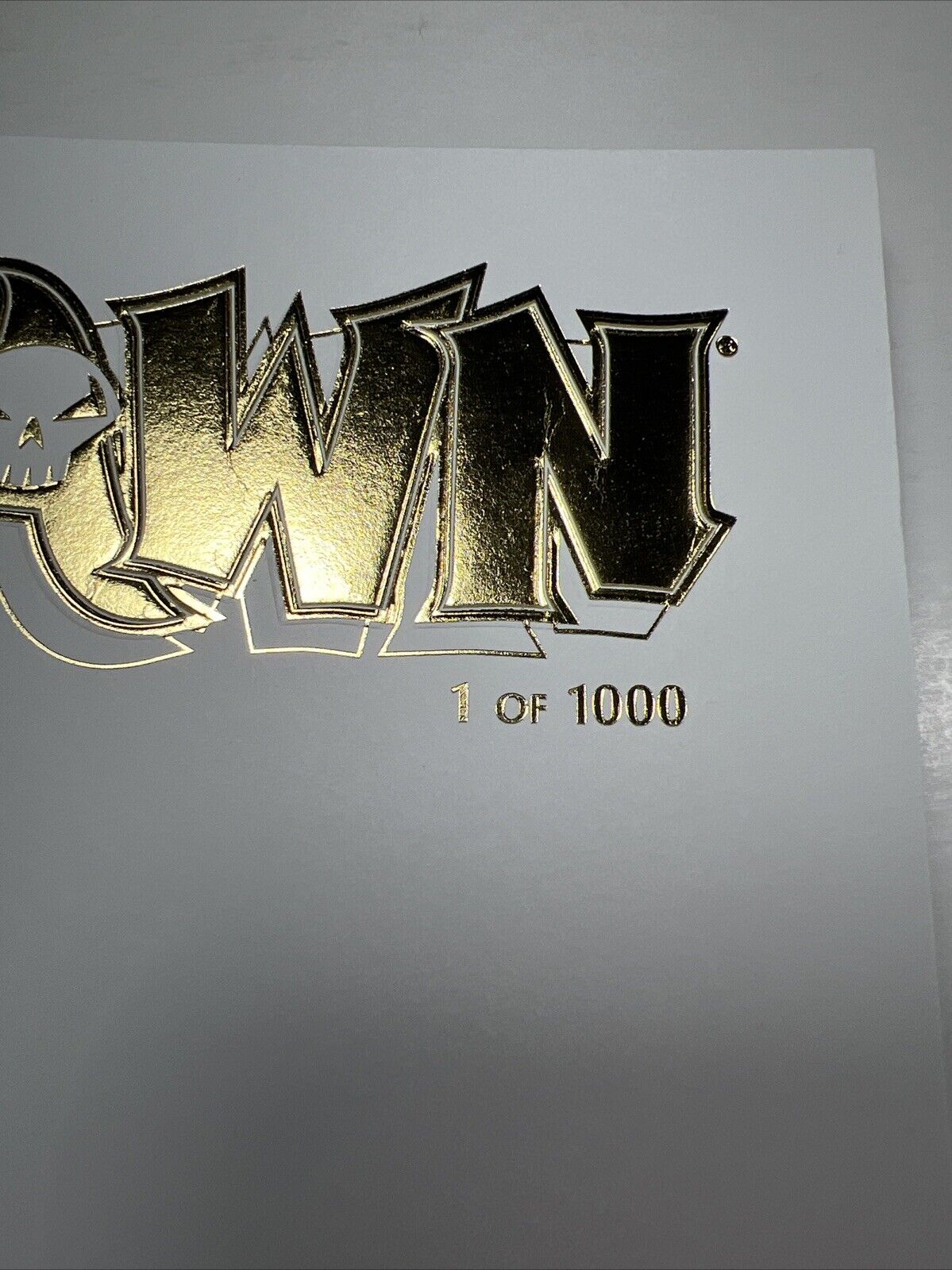 SPAWN 350 Gold Blank Variant SDCC 2024 EXCLUSIVE only 1000 Printed! Image Comics