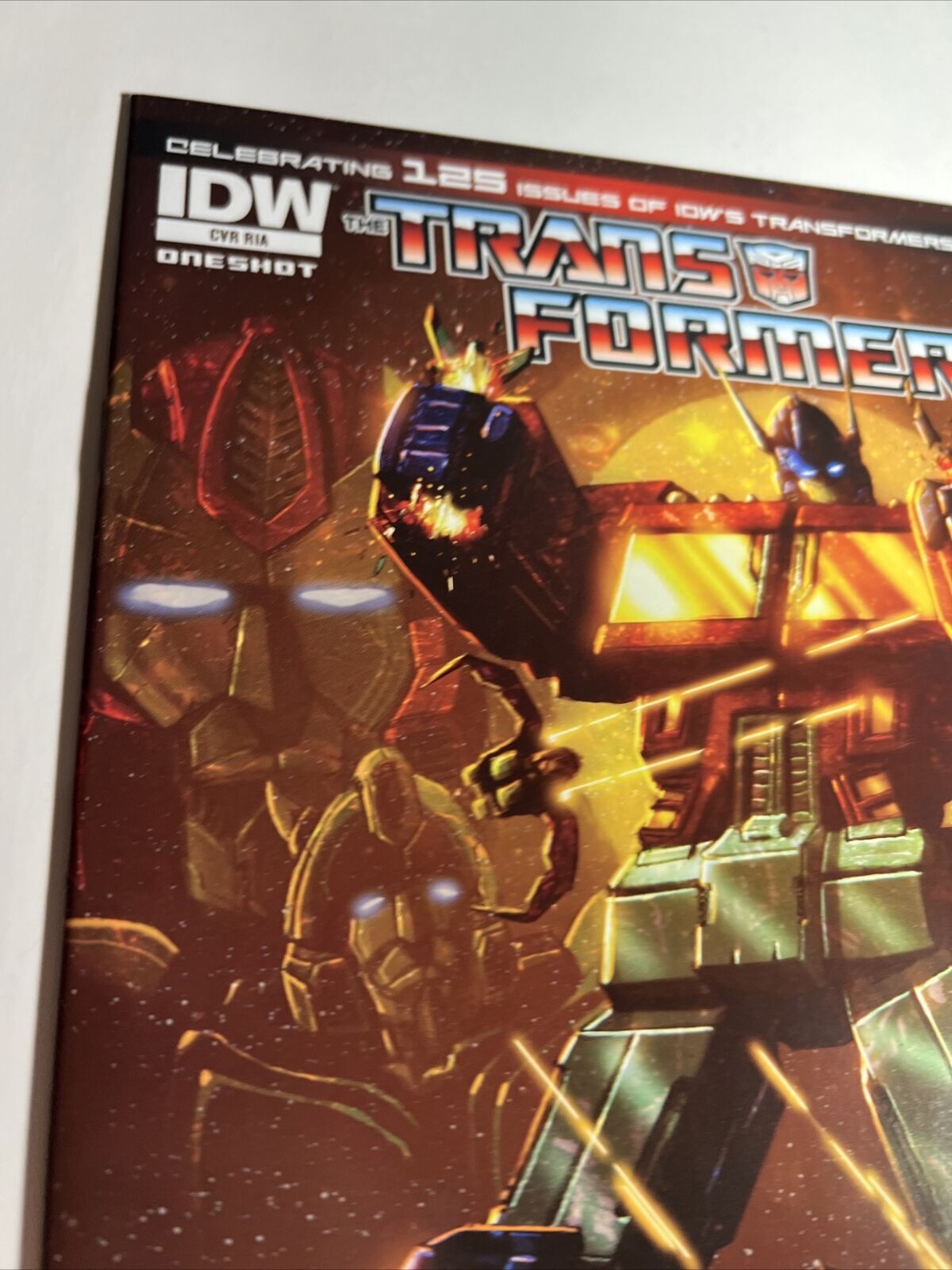 Transformers The Death of Optimus Prime One Shot RI Variant Covers RARE IDW 2011