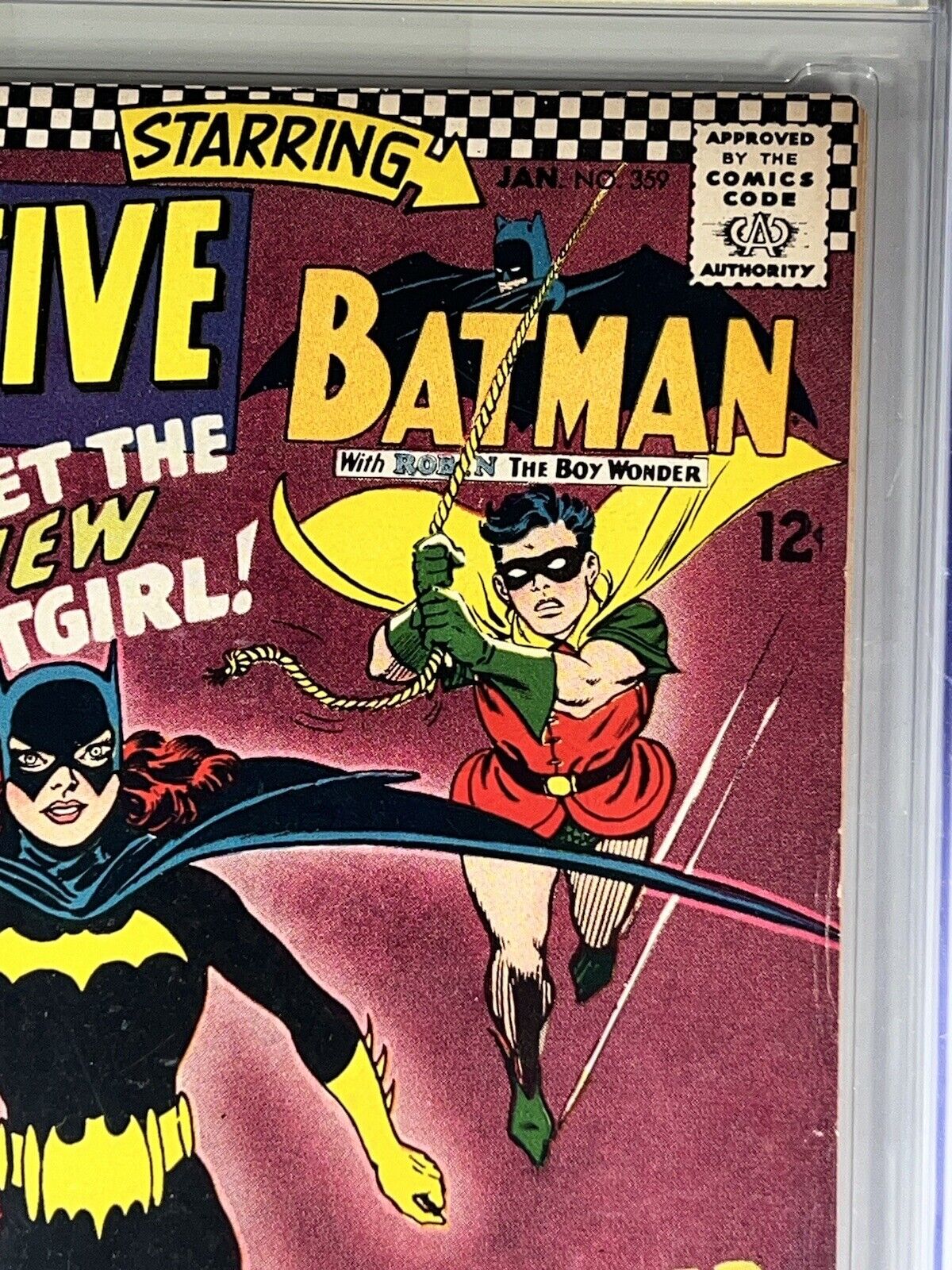 Detective Comics 359 CGC 8.0 SS CARMINE INFANTINO DC Comics 1967 1st Batgirl