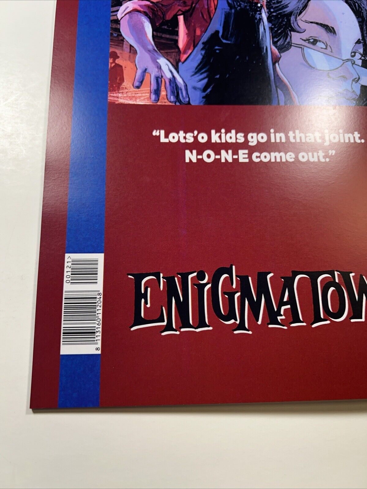 Enigmatown #1 SDCC 2024 EXCLUSIVE AUTOGRAPHED Red 5 Comics Pre-Release