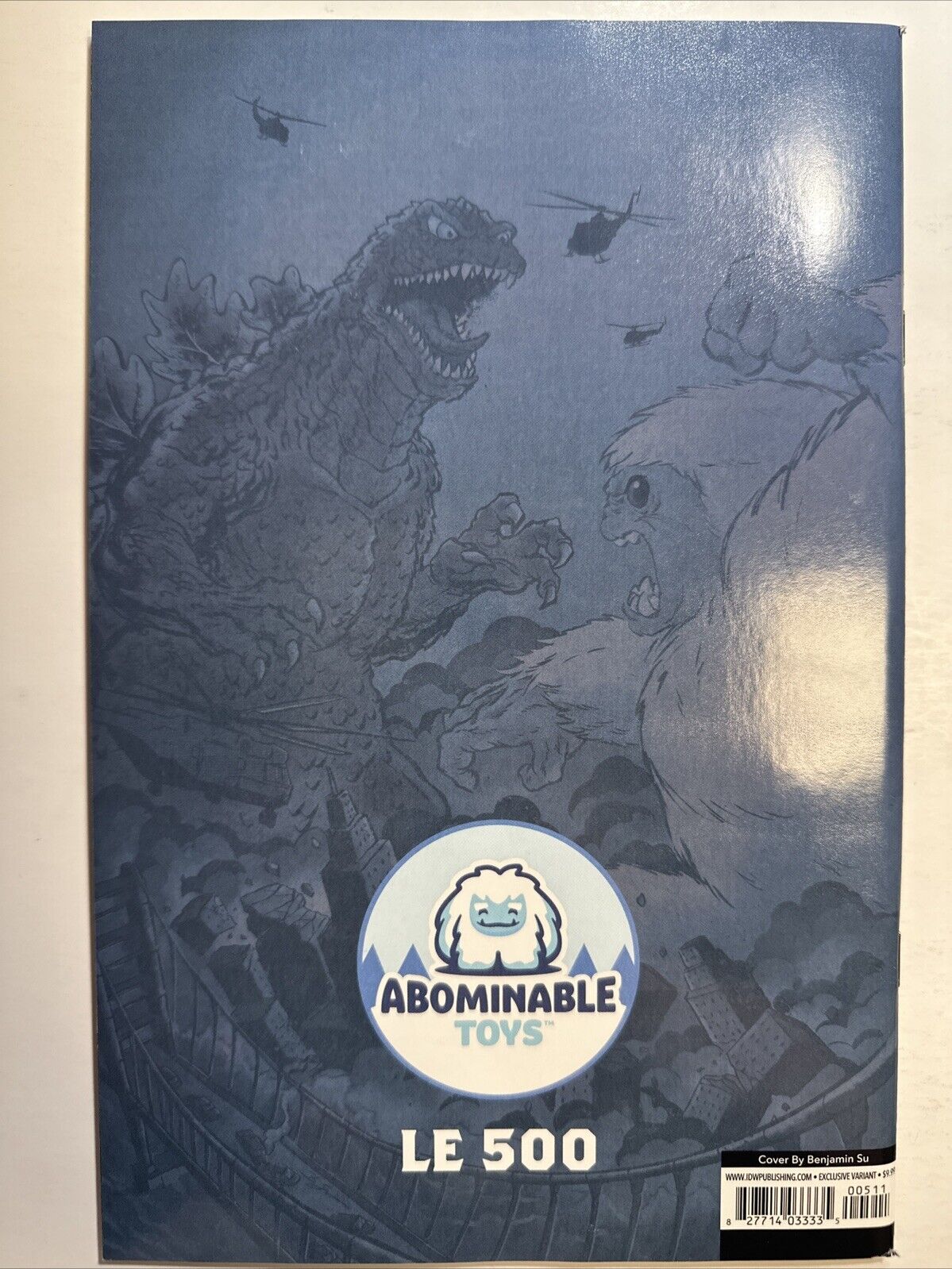 GODZILLA 70th Anniversary SU Abominable Toys RARE only 500 SDCC 2024 EXCLUSIVE