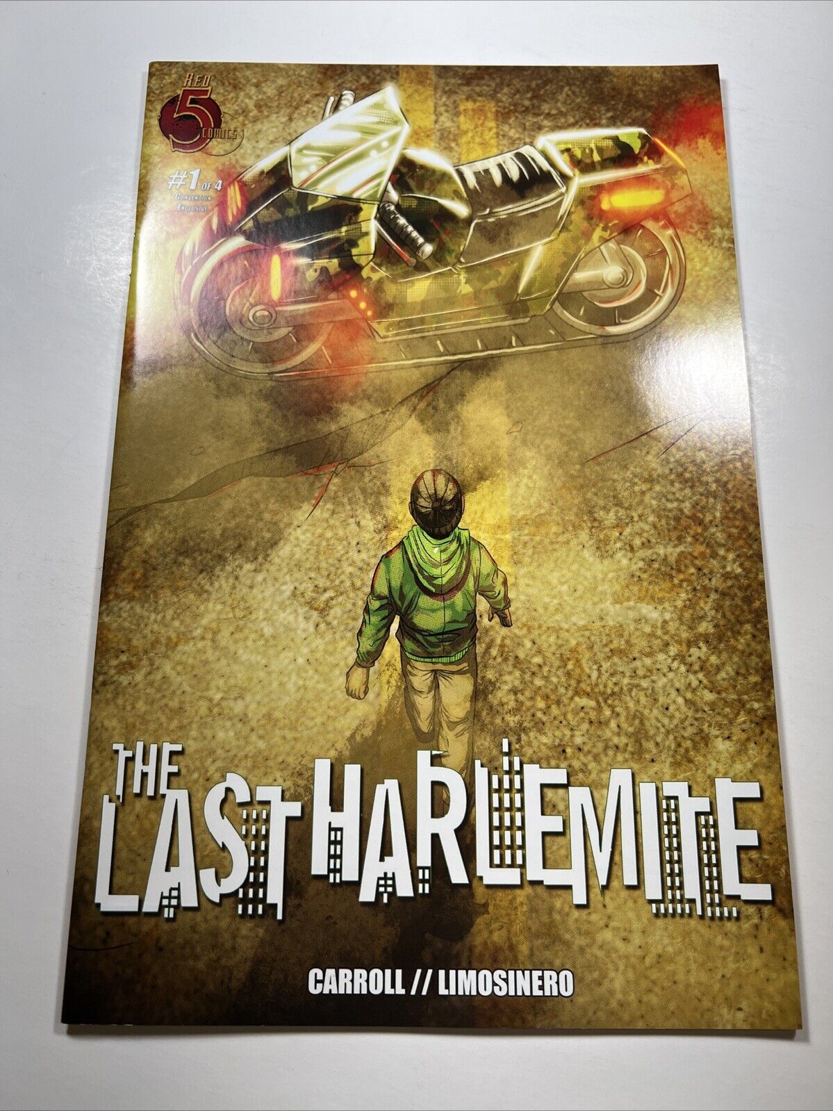 Last Harlemite 1 SDCC 2024 EXCLUSIVE AKIRA HOMAGE PRE-RELEASE Rare! Red 5 Comics