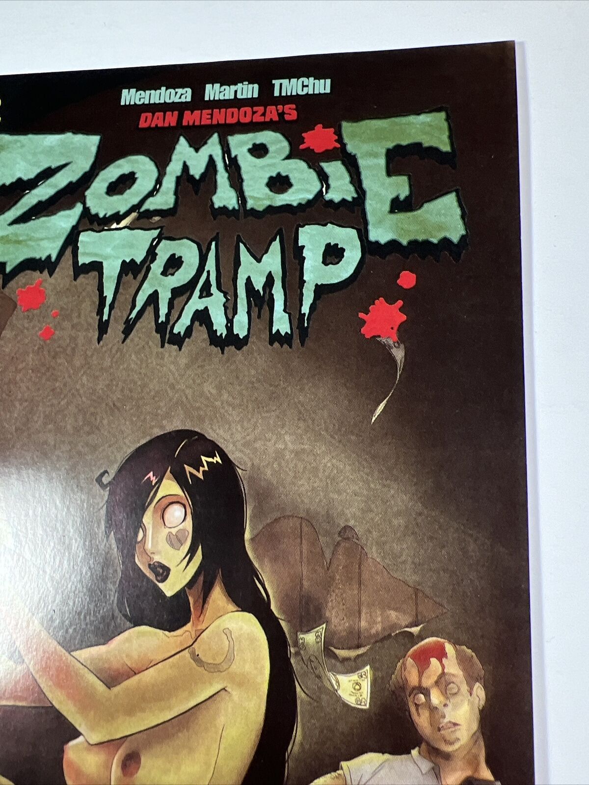 Zombie Tramp 1 Risque Variant Action Lab 1st Print RARE Mendoza 2014 Danger Zone