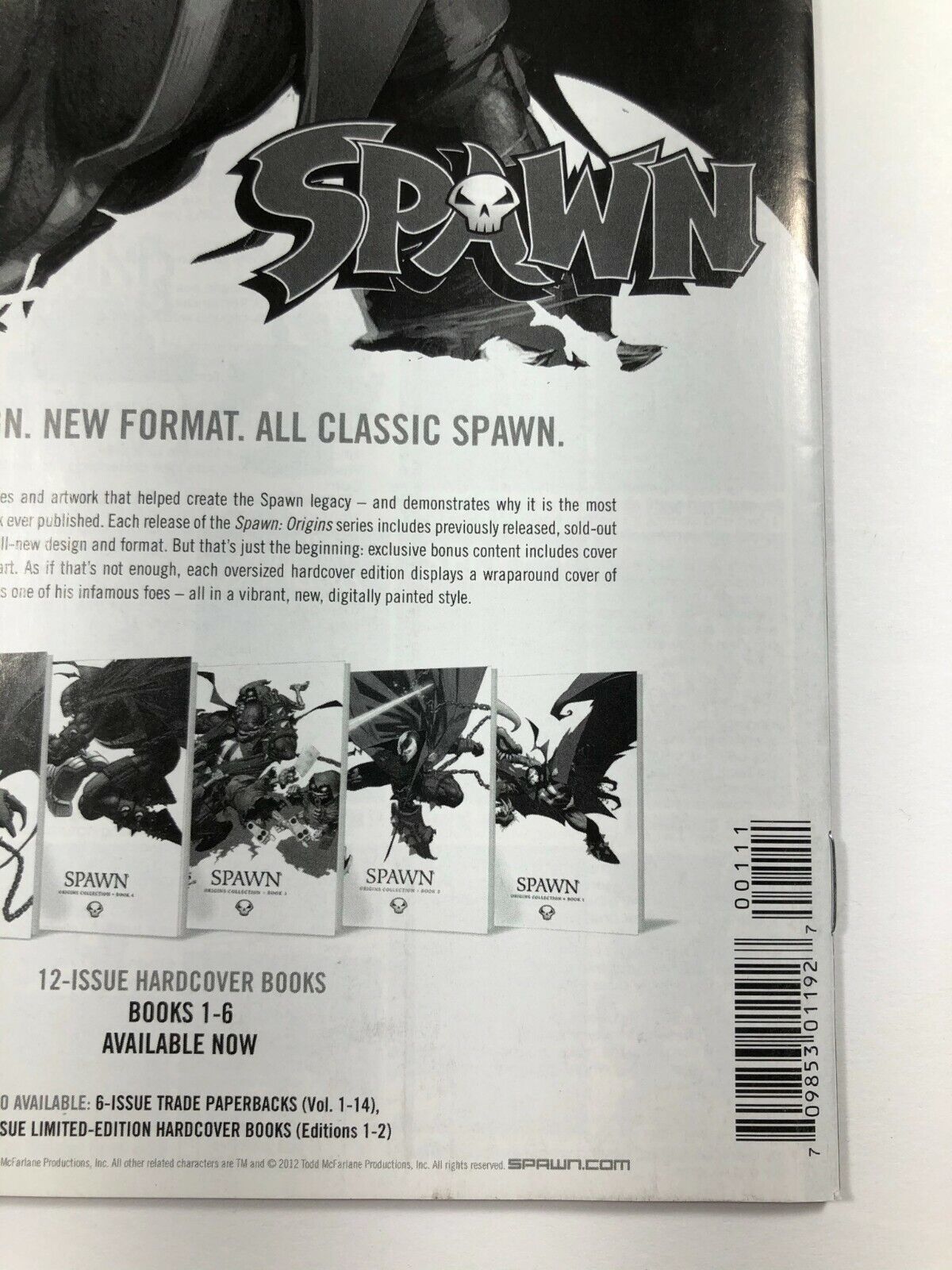 Spawn 220 Variant 20th Anniversary Collectors Special Sketch 2012 Image Comics