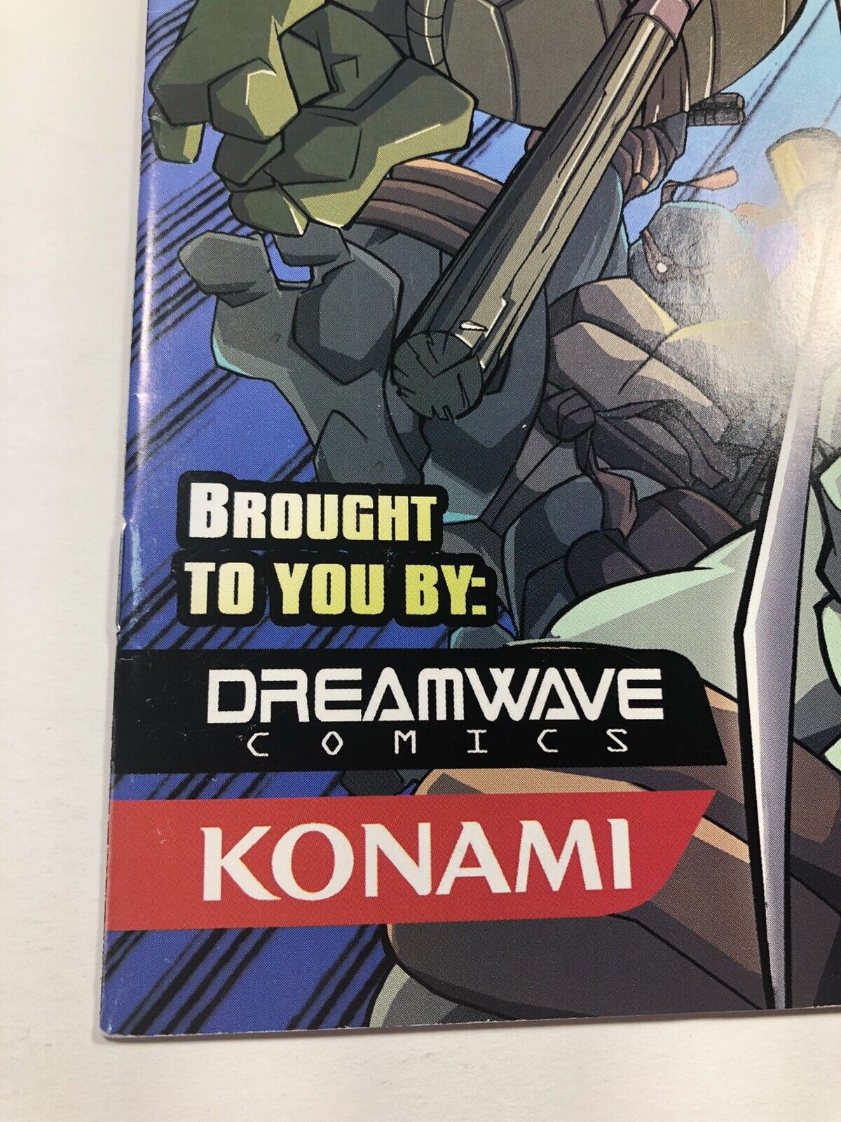  Teenage Mutant Ninja Turtles #1 Dreamwave Konami RARE 2nd Print Variant