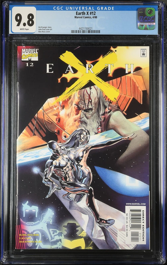 Earth X #12 CGC 9.8 1st Shalla Bal Silver Surfer ONLY 6 9.8s! NM/M Marvel 2000