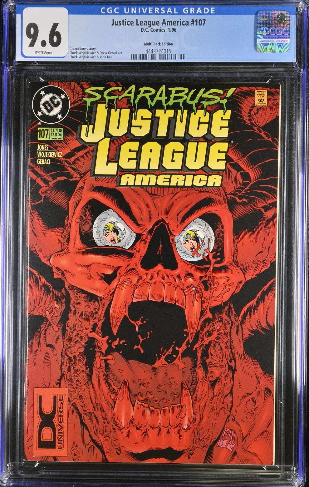 Justice League America #107 CGC 9.6 DCU Multi-Pack Edition DC Comics 1996 RARE