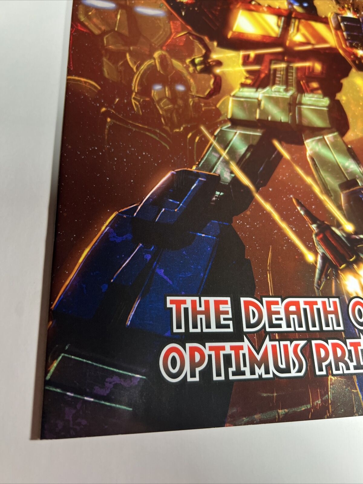 Transformers The Death of Optimus Prime One Shot RI Variant Covers RARE IDW 2011