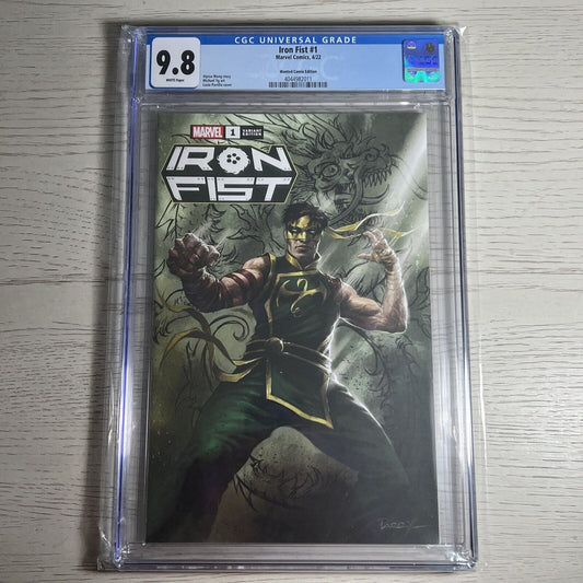 Iron Fist #1 Variant CGC 9.8 Wanted Comix 1st SwordMaster as Iron Fist Marvel