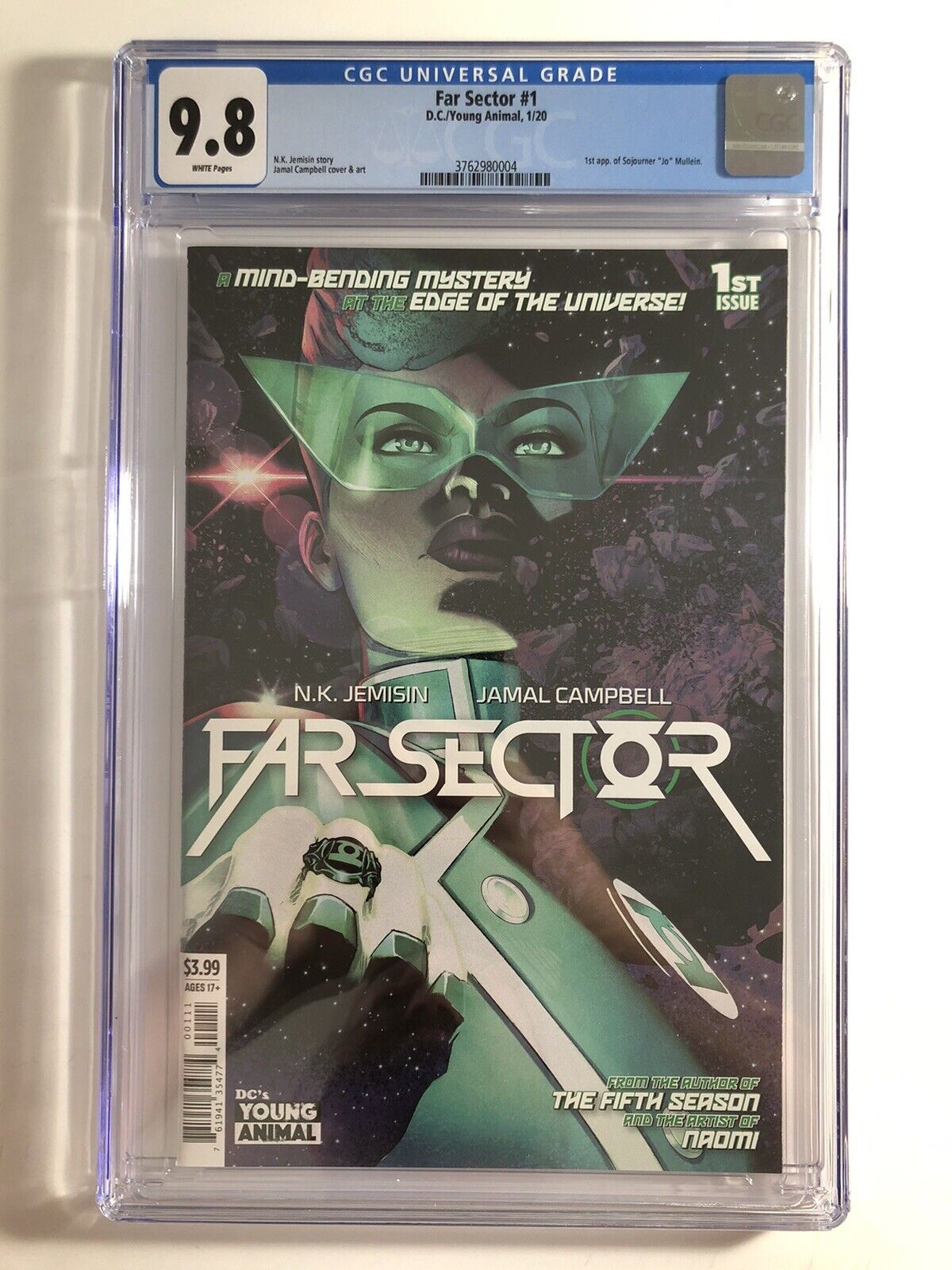 Far Sector #1 CGC 9.8 DC Comics Young Animal 2020 1st App. Sojourner Jo Mullein