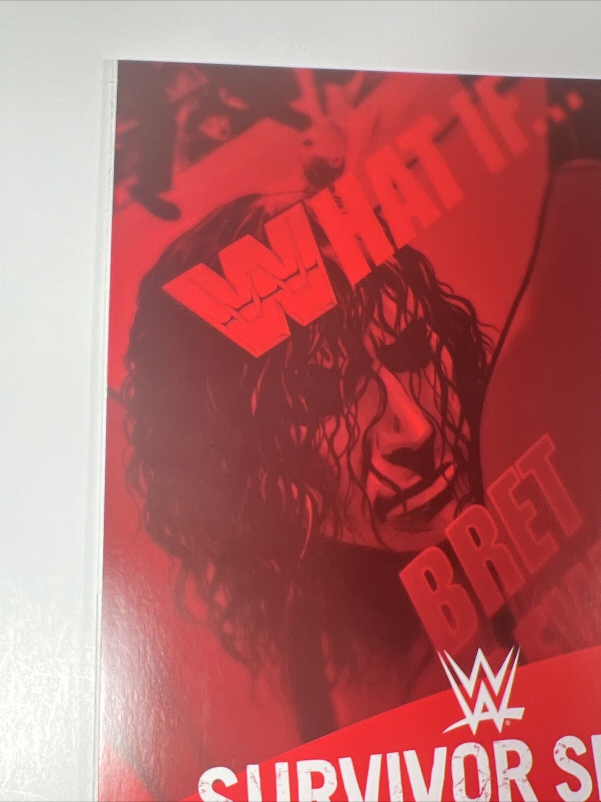 WWE What If Bret Screwed Shawn 1 RARE 1:15 Variant 2017 Survivor Series Jim Rugg