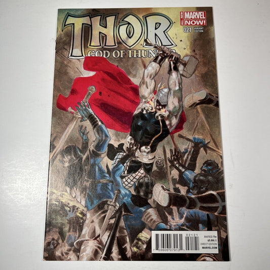 Thor God of Thunder 21 Variant Garney 1:50 RARE Marvel Comics 2014 - Avengers