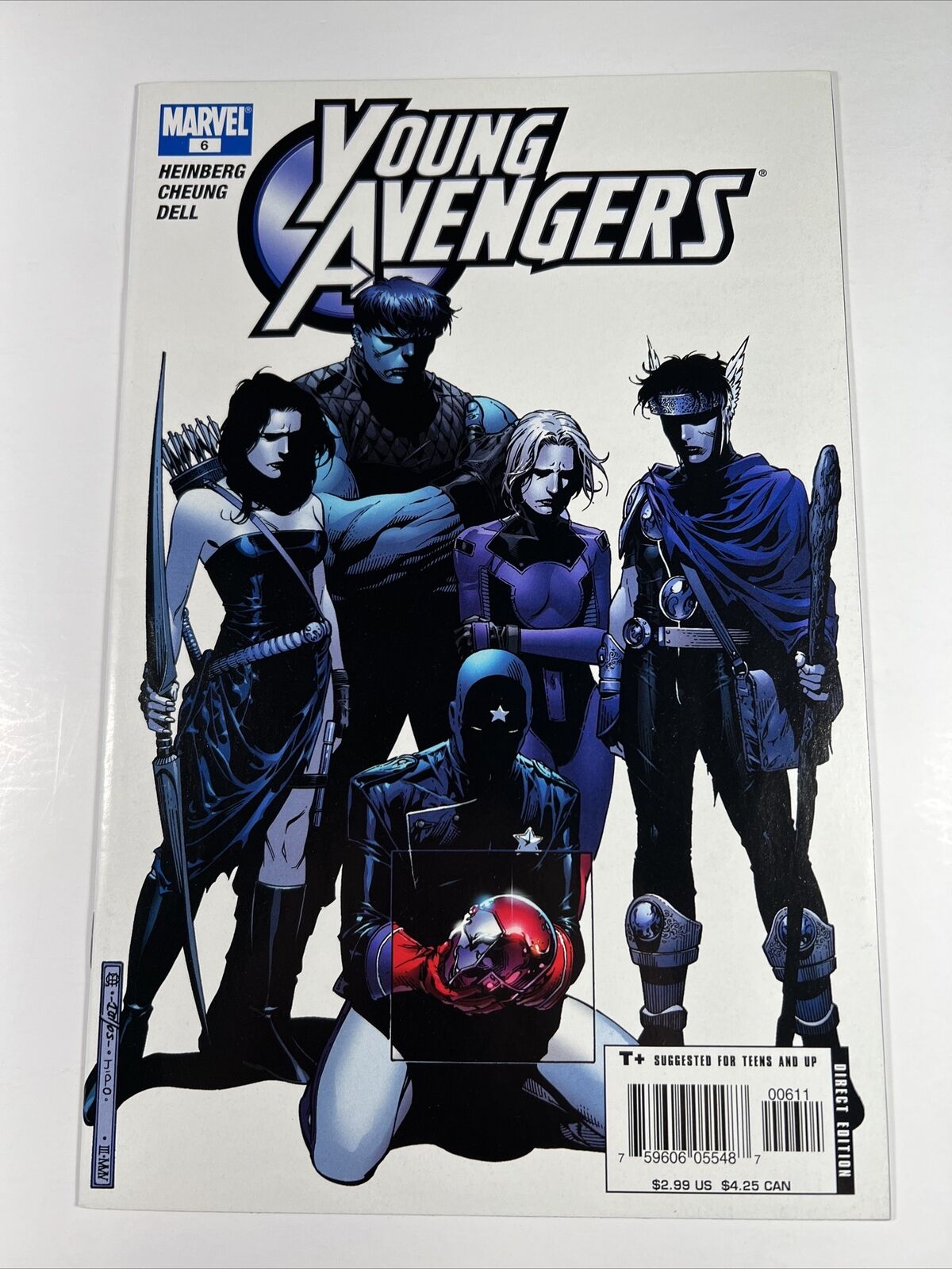 Young Avengers 6 Marvel Comics 2005 - 1st Cassie Lang Stature! Kate Bishop