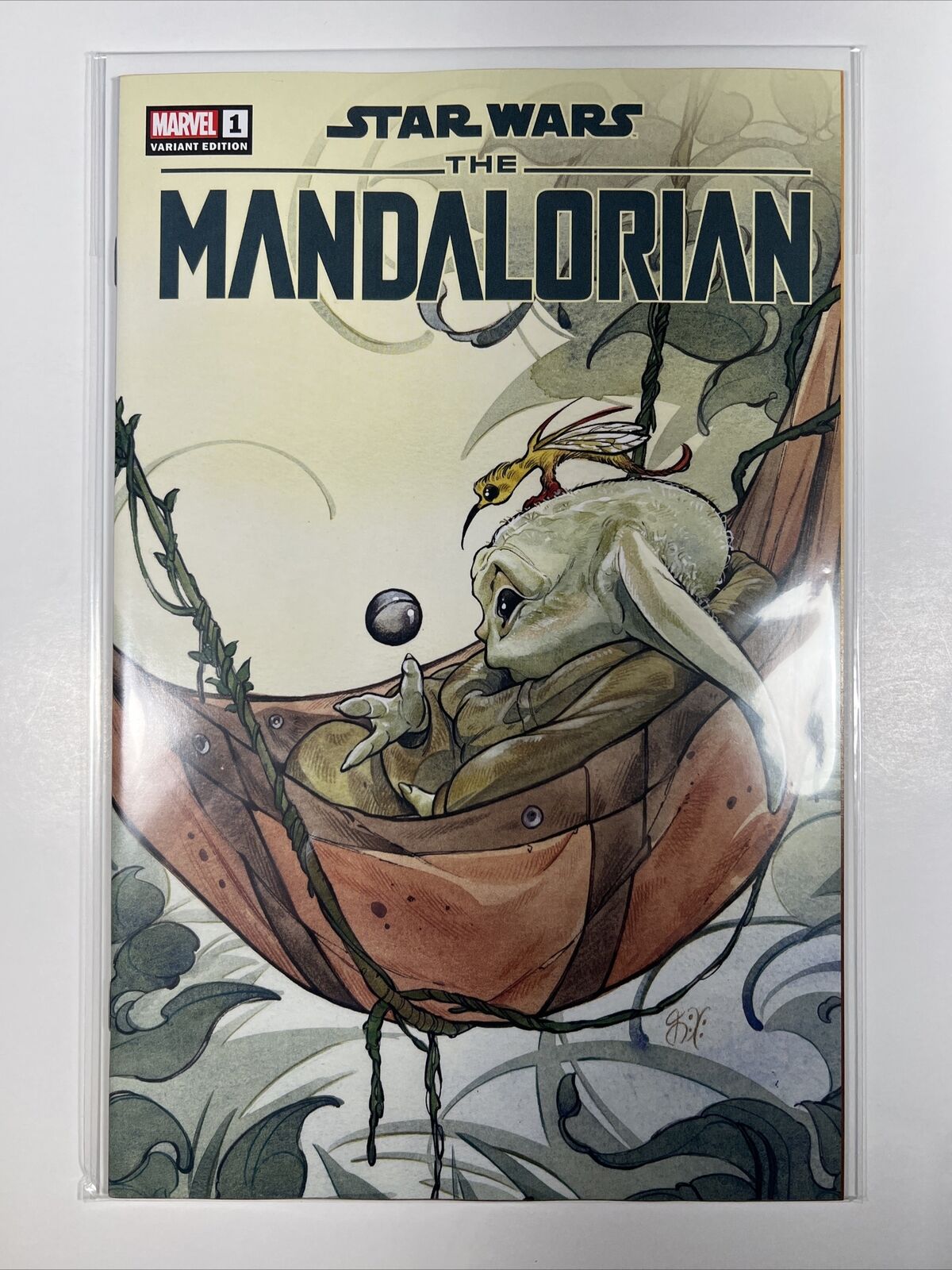 Star Wars The Mandalorian S2 #1 Peach Momoko SDCC 2023 Trade Variant