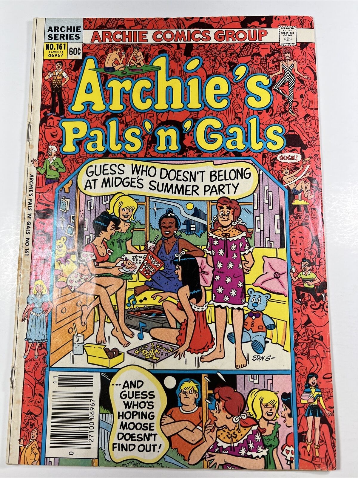 Archie's Pals 'n' Gals 161 3rd App & 1st Solo Story Cheryl Blossom 1981 Comic