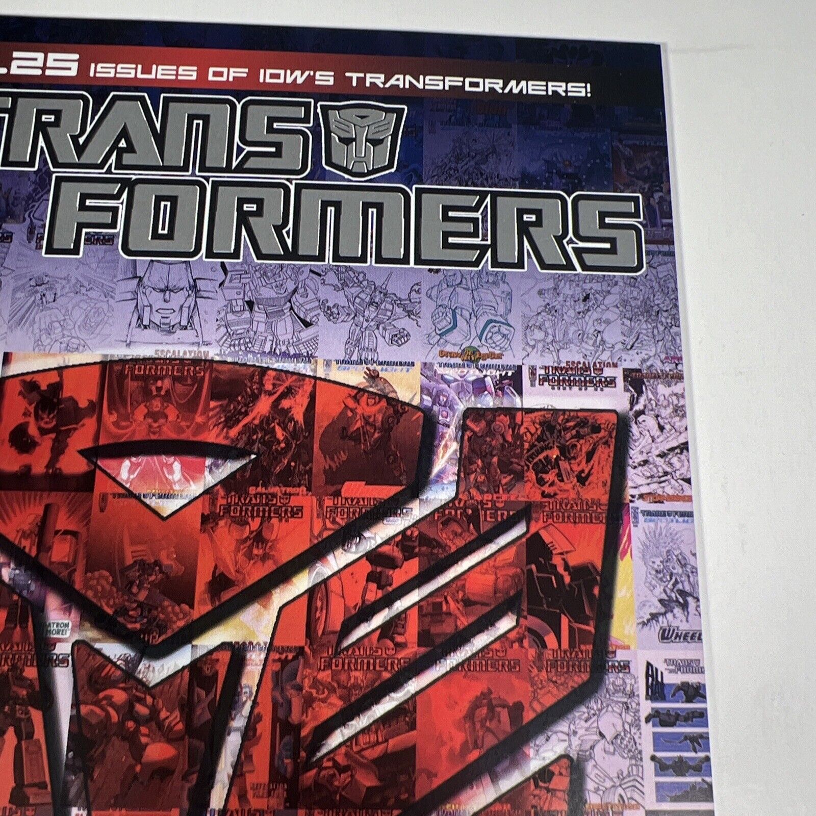 Transformers The Death of Optimus Prime One Shot RI Variant Covers RARE IDW 2011