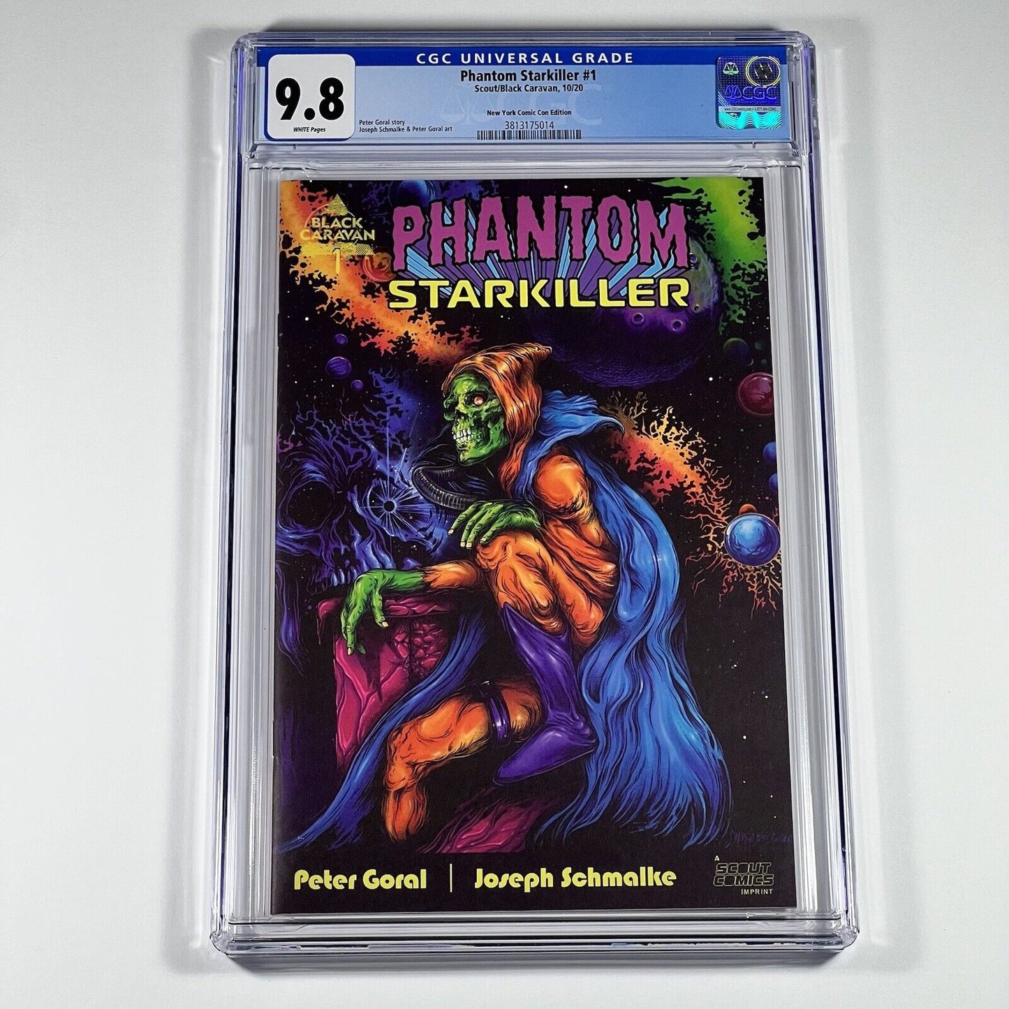 Phantom Starkiller 1 CGC 9.8 New York Comic Con Variant 2020 Scout Black Caravan