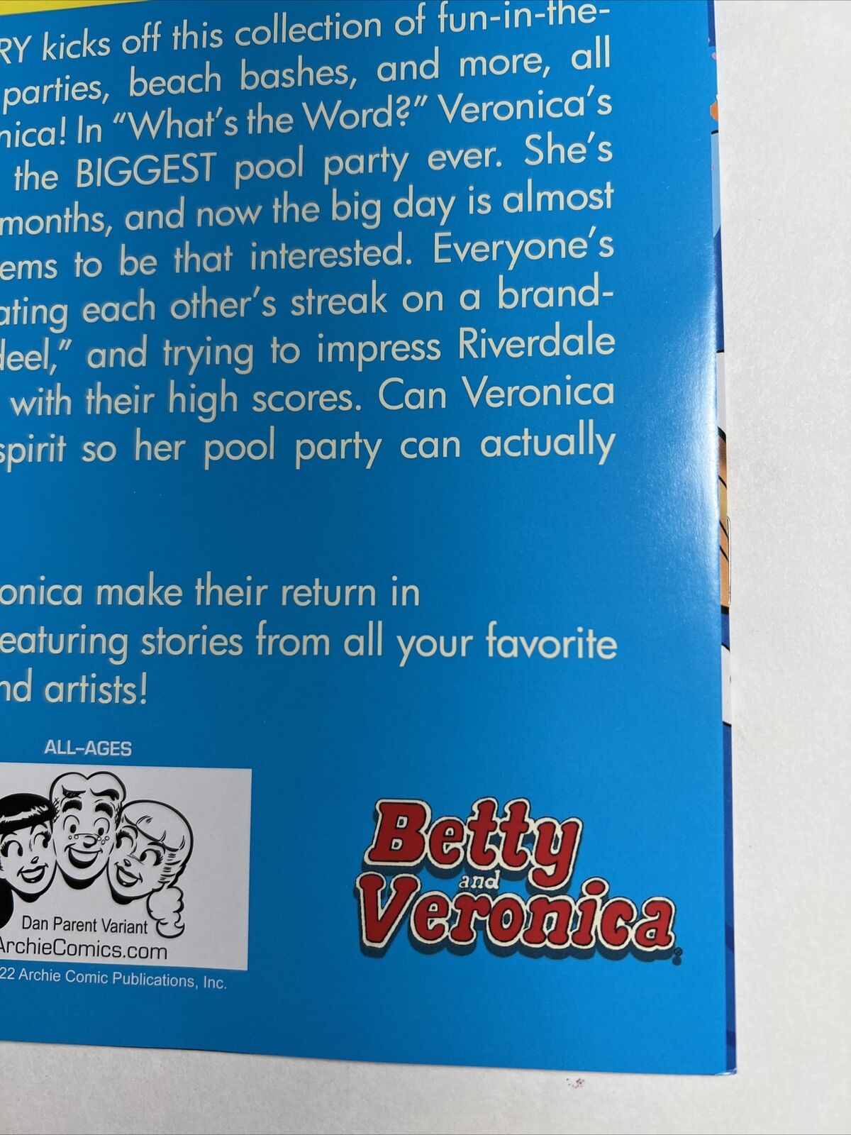 Betty Veronica Friends Forever Summer Surf Party 1 1st Stacy Banks SDCC SIGNED