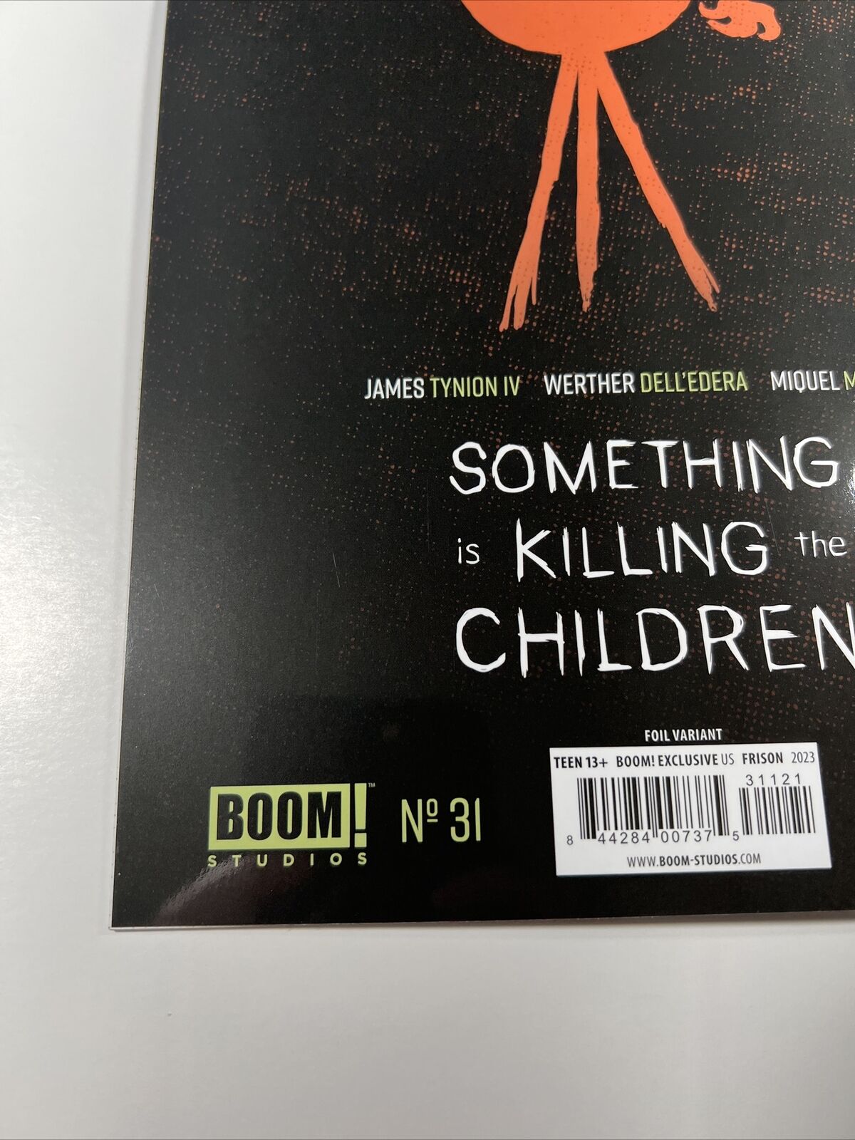 Something is Killing the Children #31 Frison BLOODY FOIL SET SDCC 2023 EXCLUSIVE