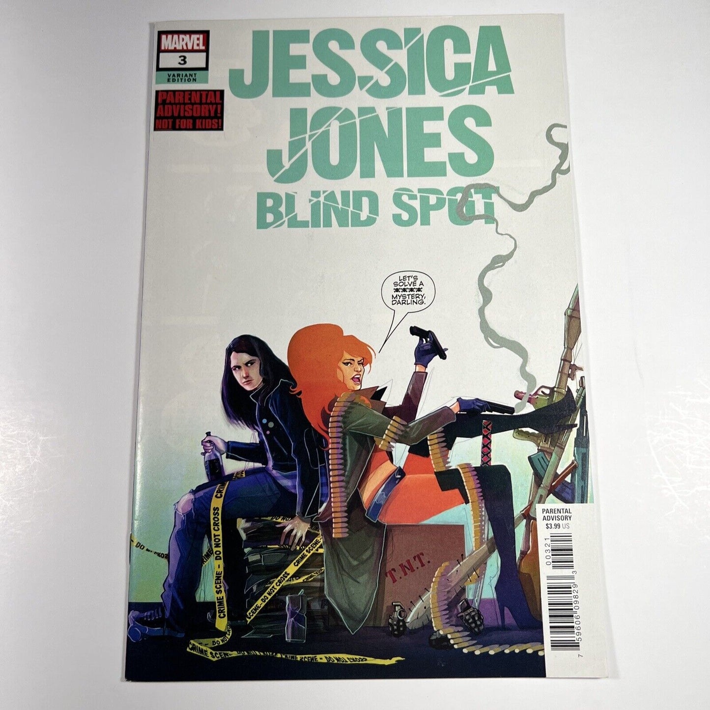 Jessica Jones Blind Spot #3 Variant Elsa Bloodstone Marvel Comics 2019