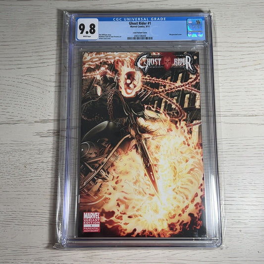 Ghost Rider #1 CGC 9.8 Lozzi Variant 2011 - 1st Alejandra Jones - RARE Marvel