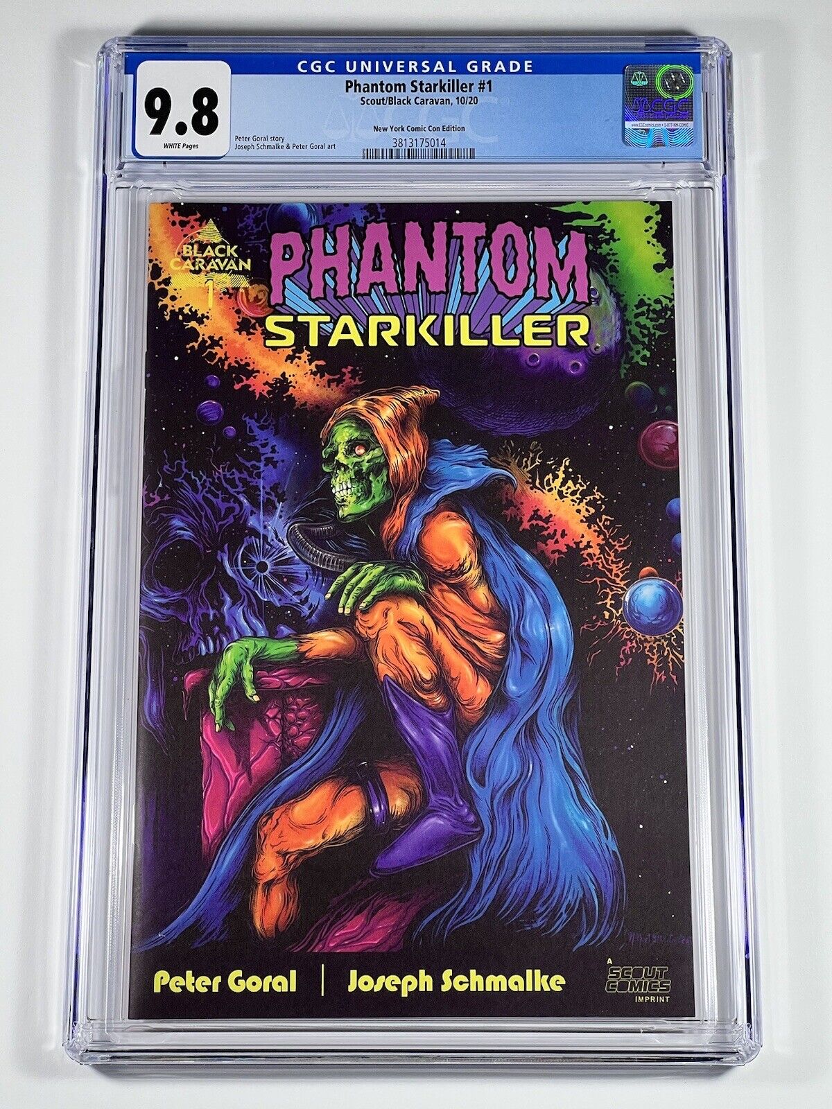 Phantom Starkiller 1 CGC 9.8 New York Comic Con Variant 2020 Scout Black Caravan