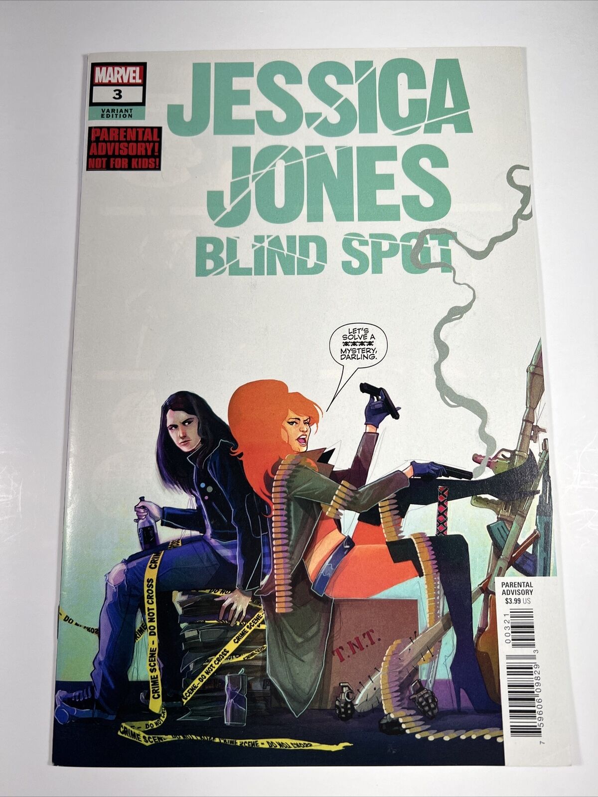 Jessica Jones Blind Spot #3 Variant Elsa Bloodstone Marvel Comics 2019