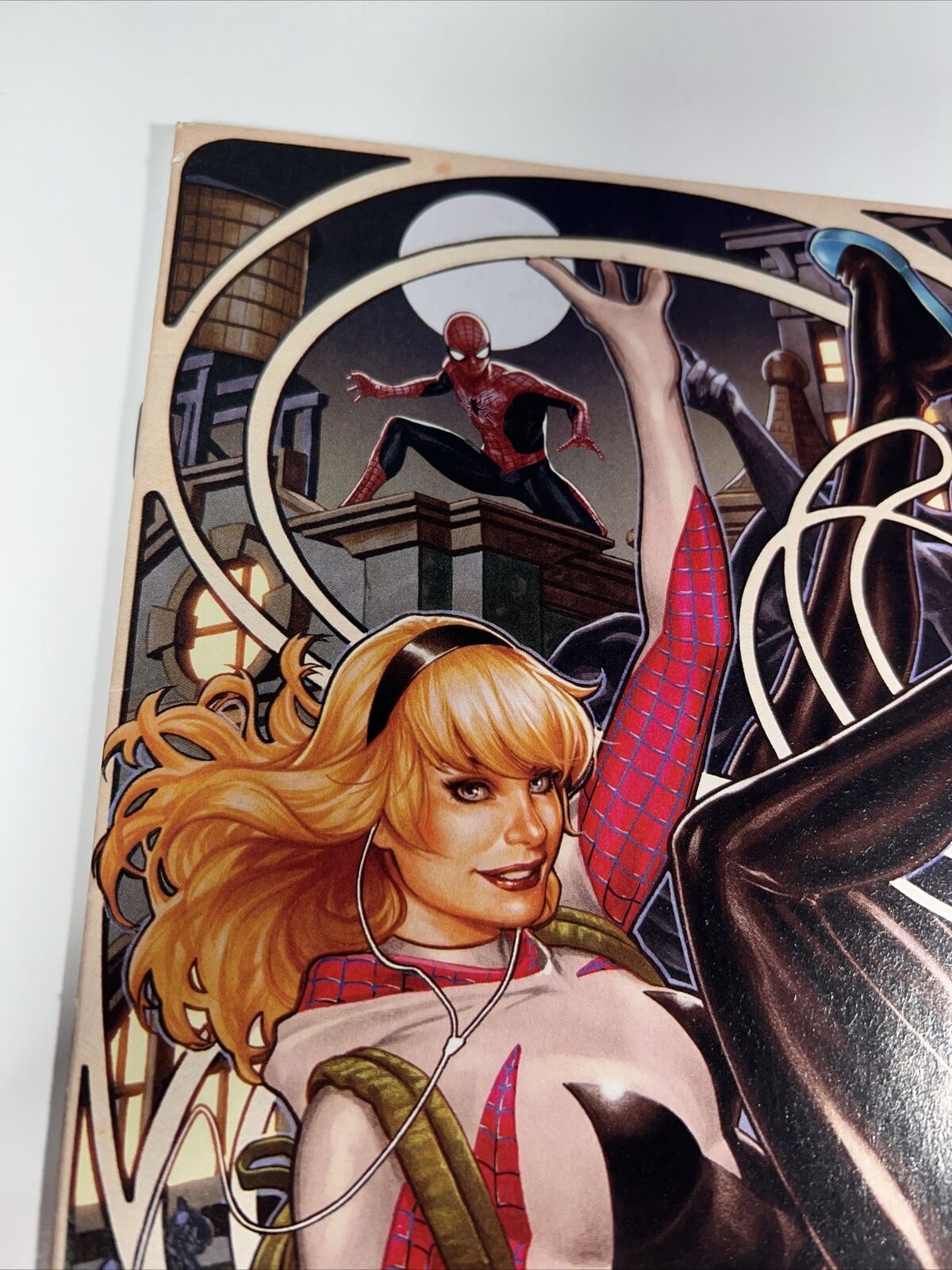 Spider-Gwen 1 Variant Mark Brooks 2015 Marvel Comics Spider-Verse Miles Morales