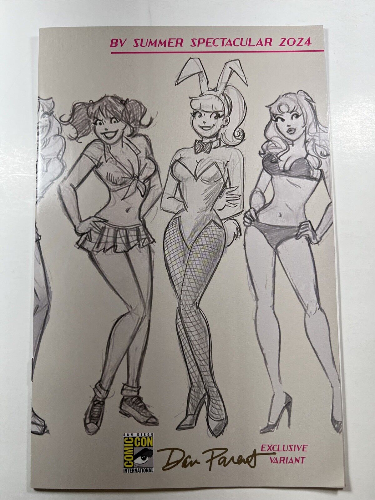 SDCC 2024 BETTY VERONICA SUMMER SPECTACULAR #1 DAN PARENT WRAPAROUND COVER