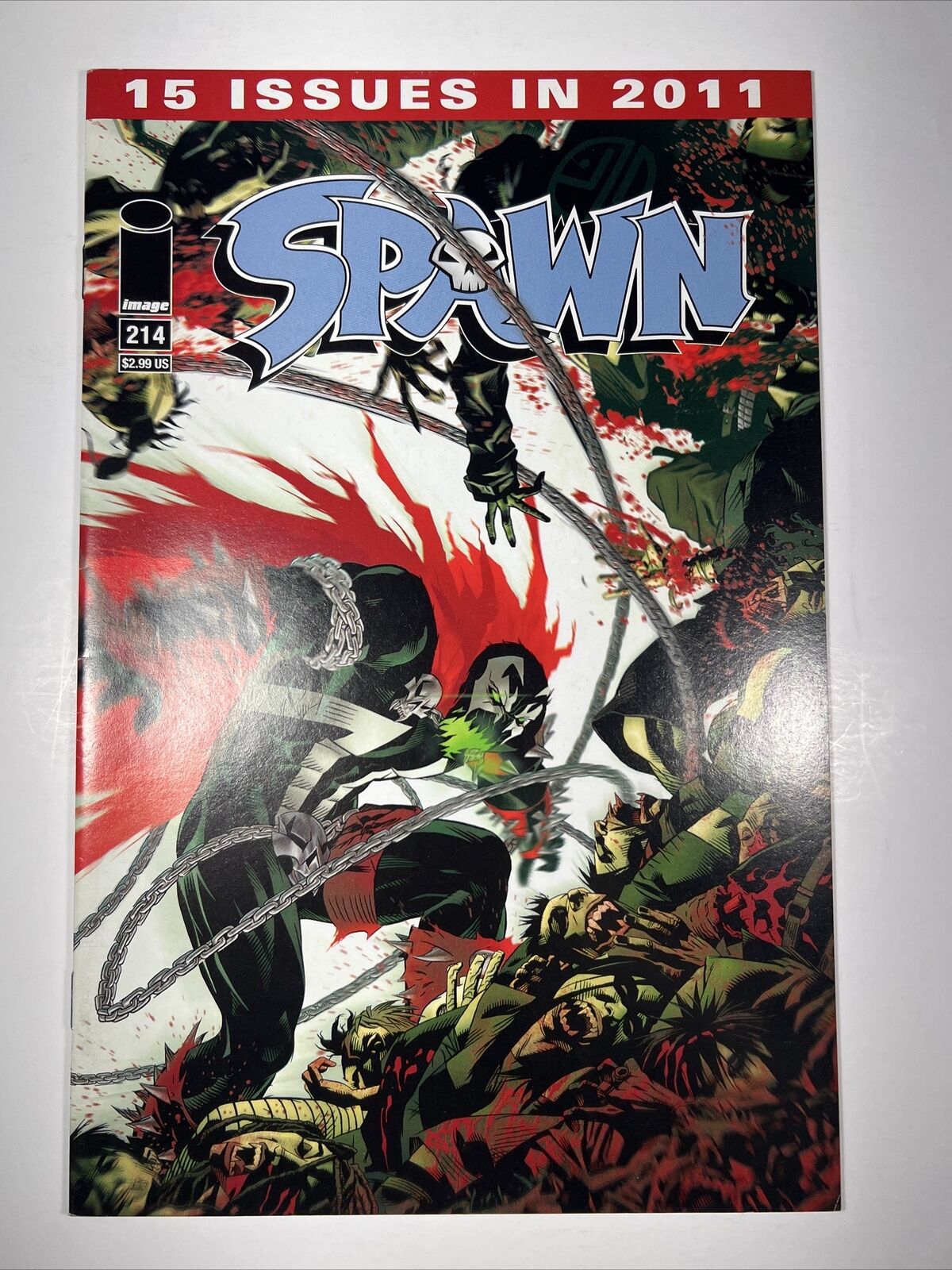 Spawn 214 Image Comics Todd McFarlane LOW PRINT RUN 2011 RARE