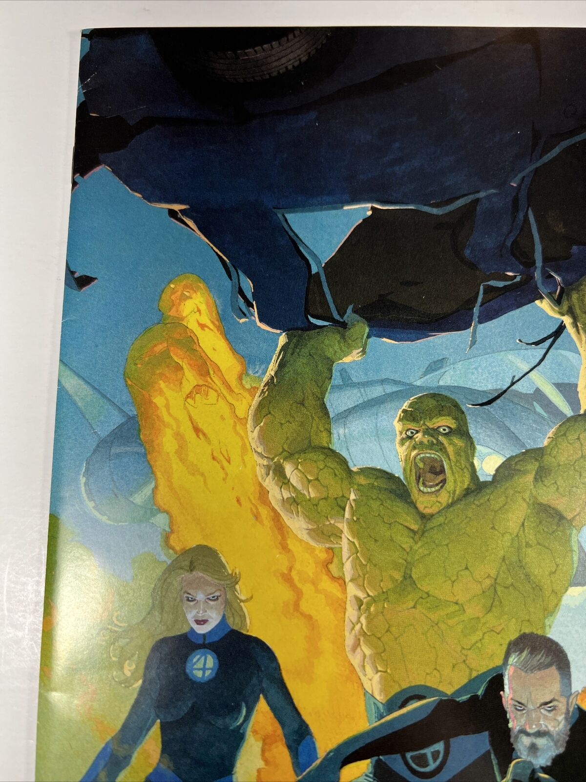 Fantastic Four #1 Ribic 1:100 Variant Marvel Comics 2018 Thing Sue Reed Richards