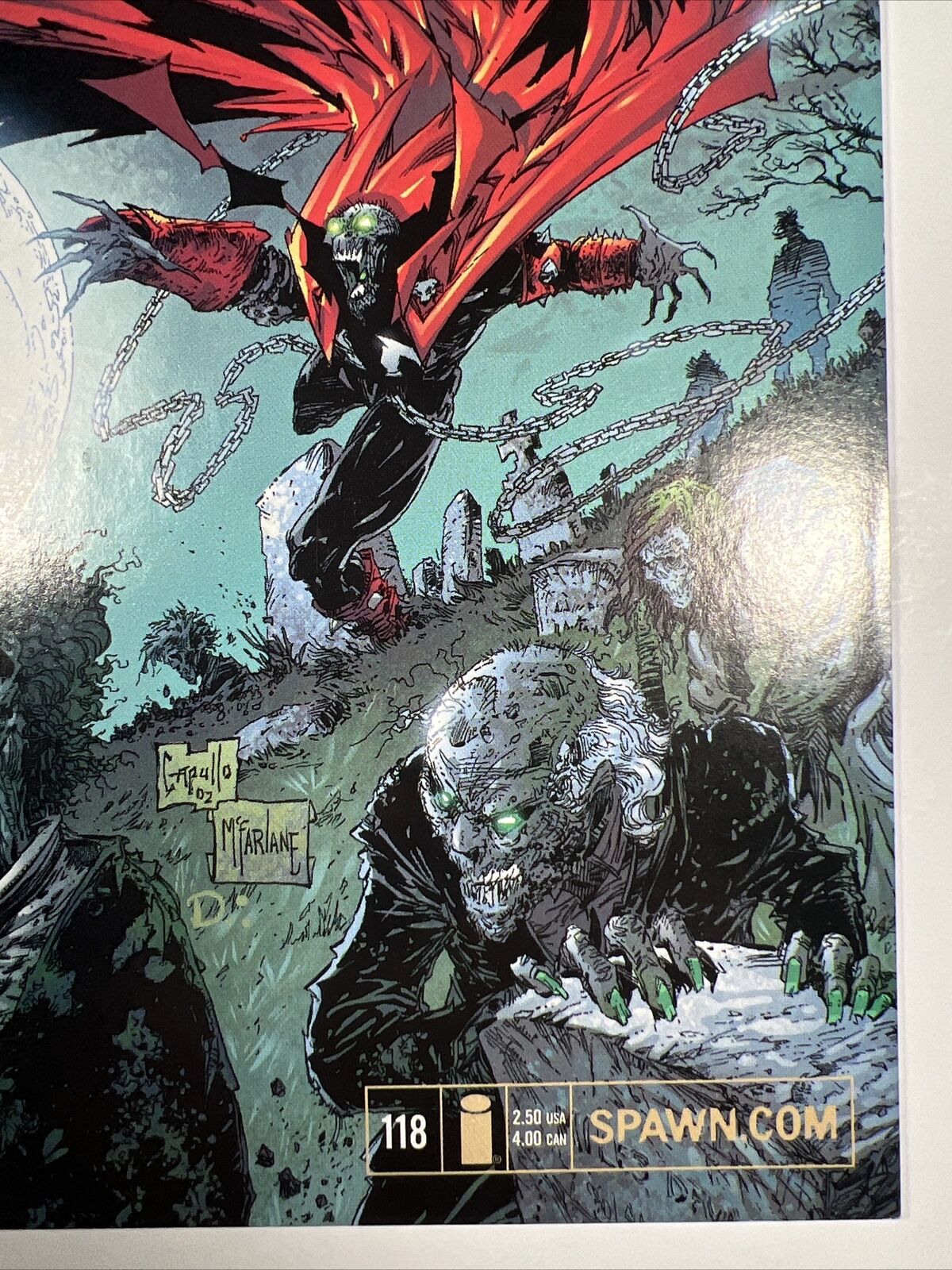 Spawn Image 118 Comics Todd McFarlane LOW PRINT RUN Greg Capullo