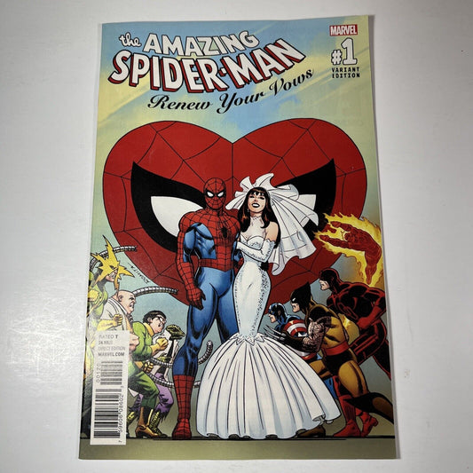 Amazing Spider-Man Renew Your Vows 1 Variant Romita 1:1000 Marvel Comics 2017